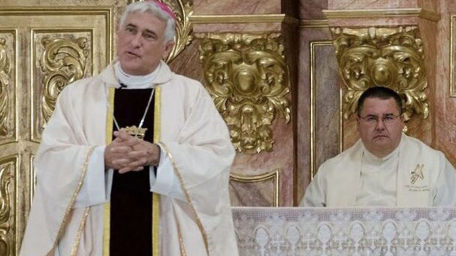 Monseñor Zornoza y Rafael Vez