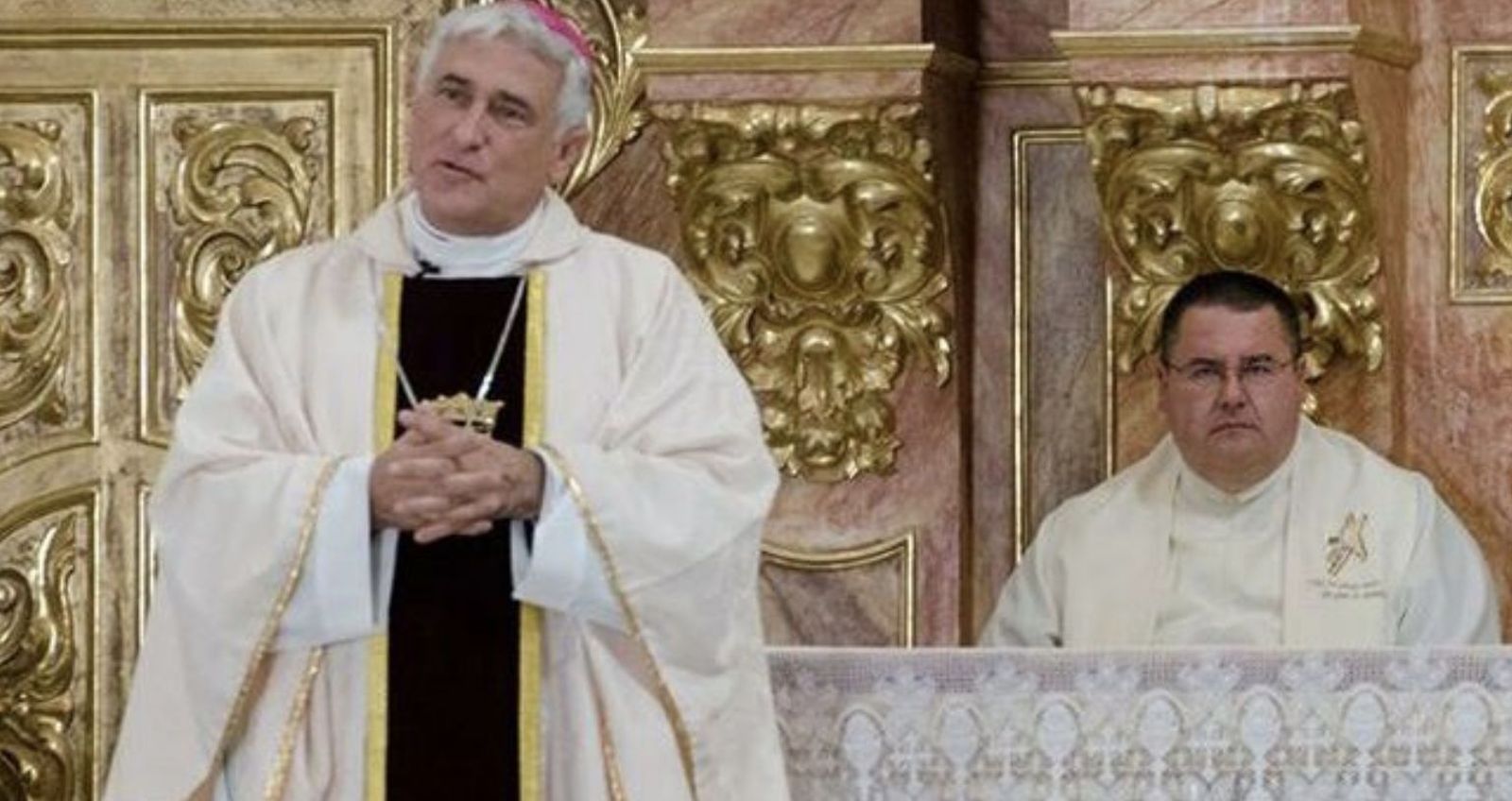 Monseñor Zornoza y Rafael Vez