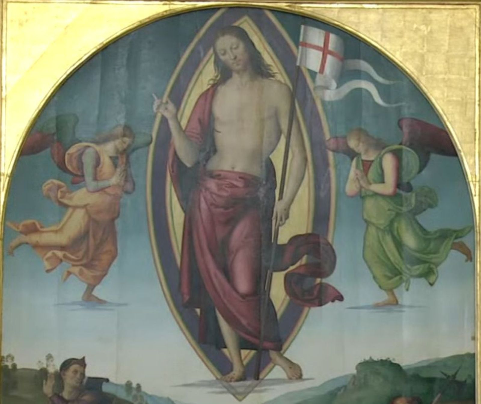 Cuadro de la Resurrección de la biblioteca vaticana
