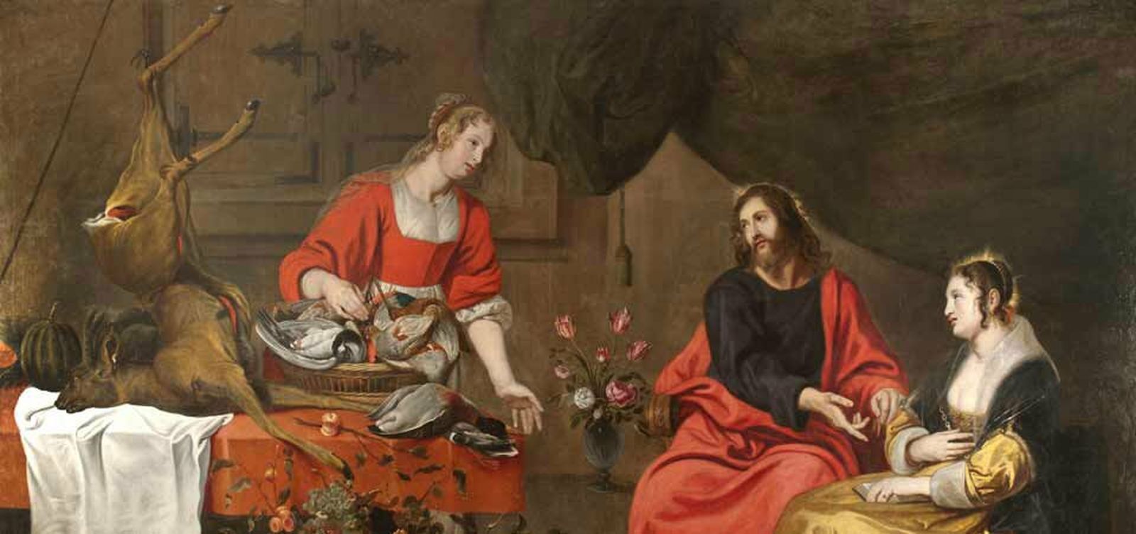Marta y María: dos mujeres y Jesús