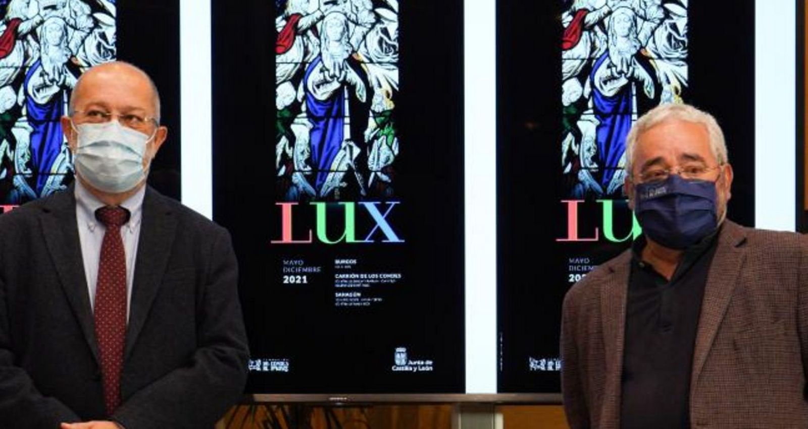 Presentación del cartel de "Lux", para las Edades del Hombre 2021
