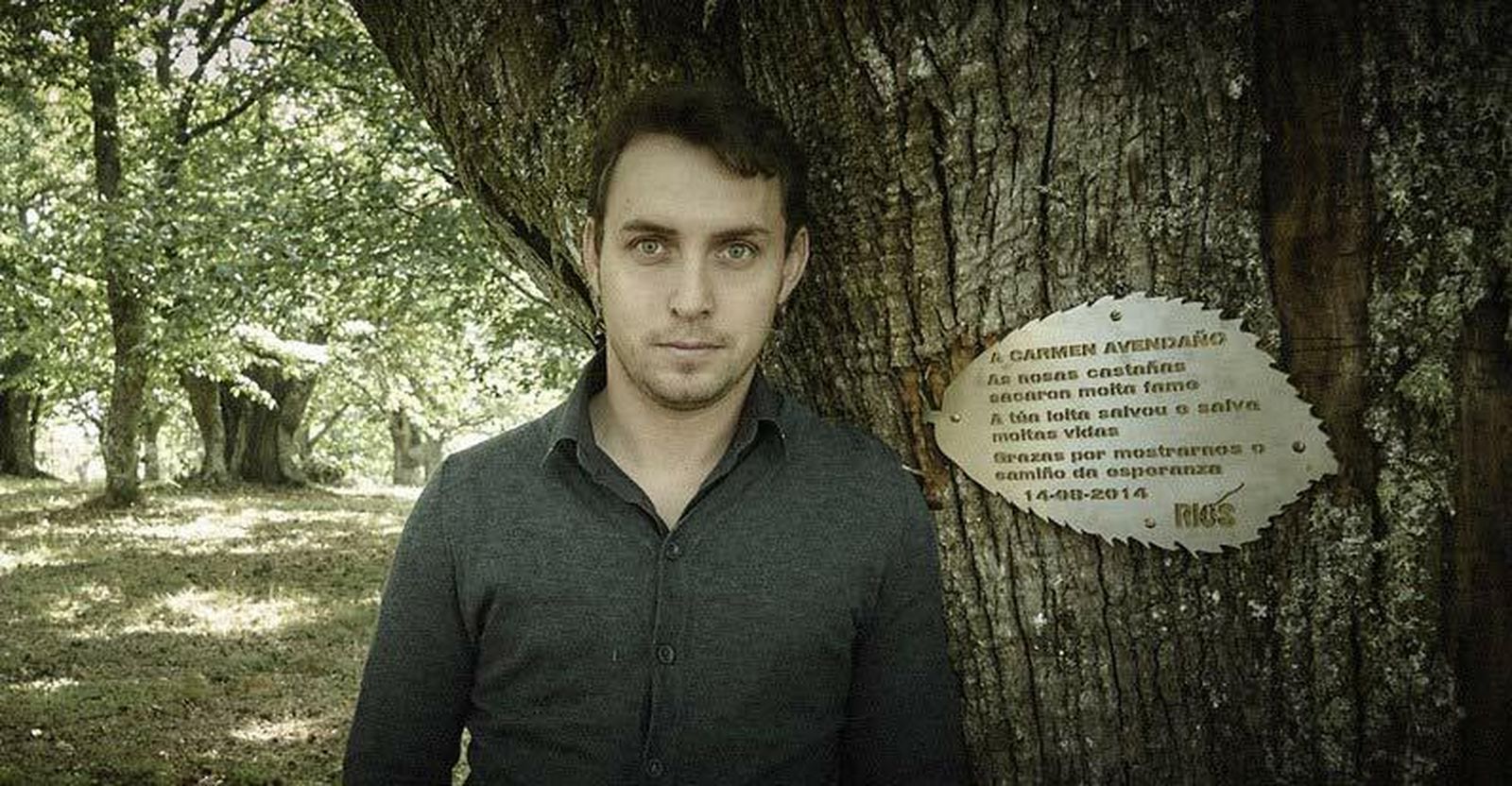 El actor ourensano Rubén Riós