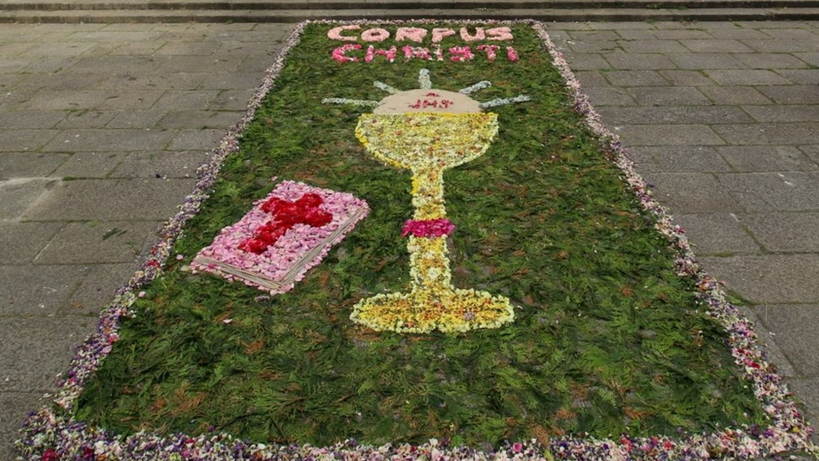 Alfombra Floral Corpus