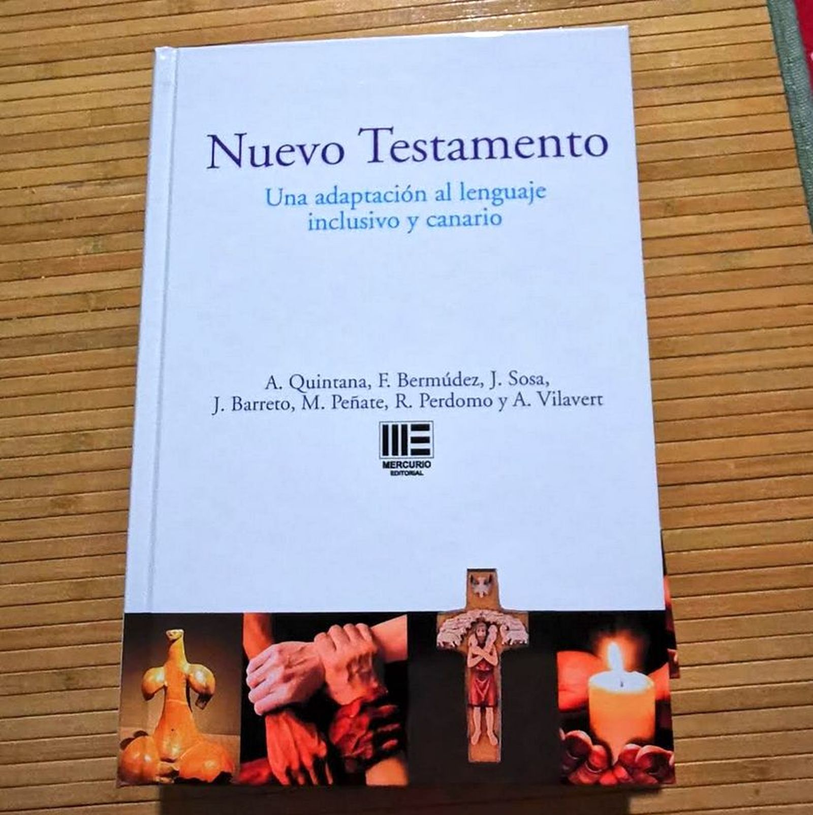 Portada del nuevo testamento canario