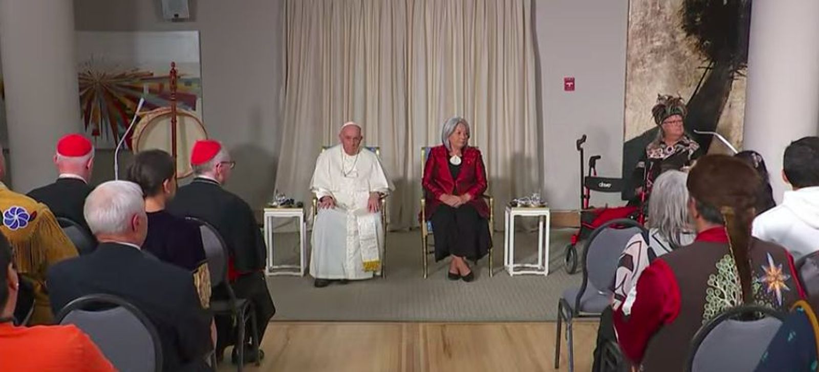 Encuentro con las autoridades de Quebec