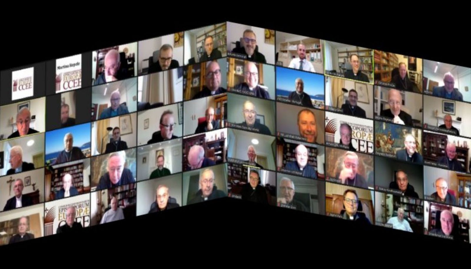 Obispos europeos, en asamblea plenaria online