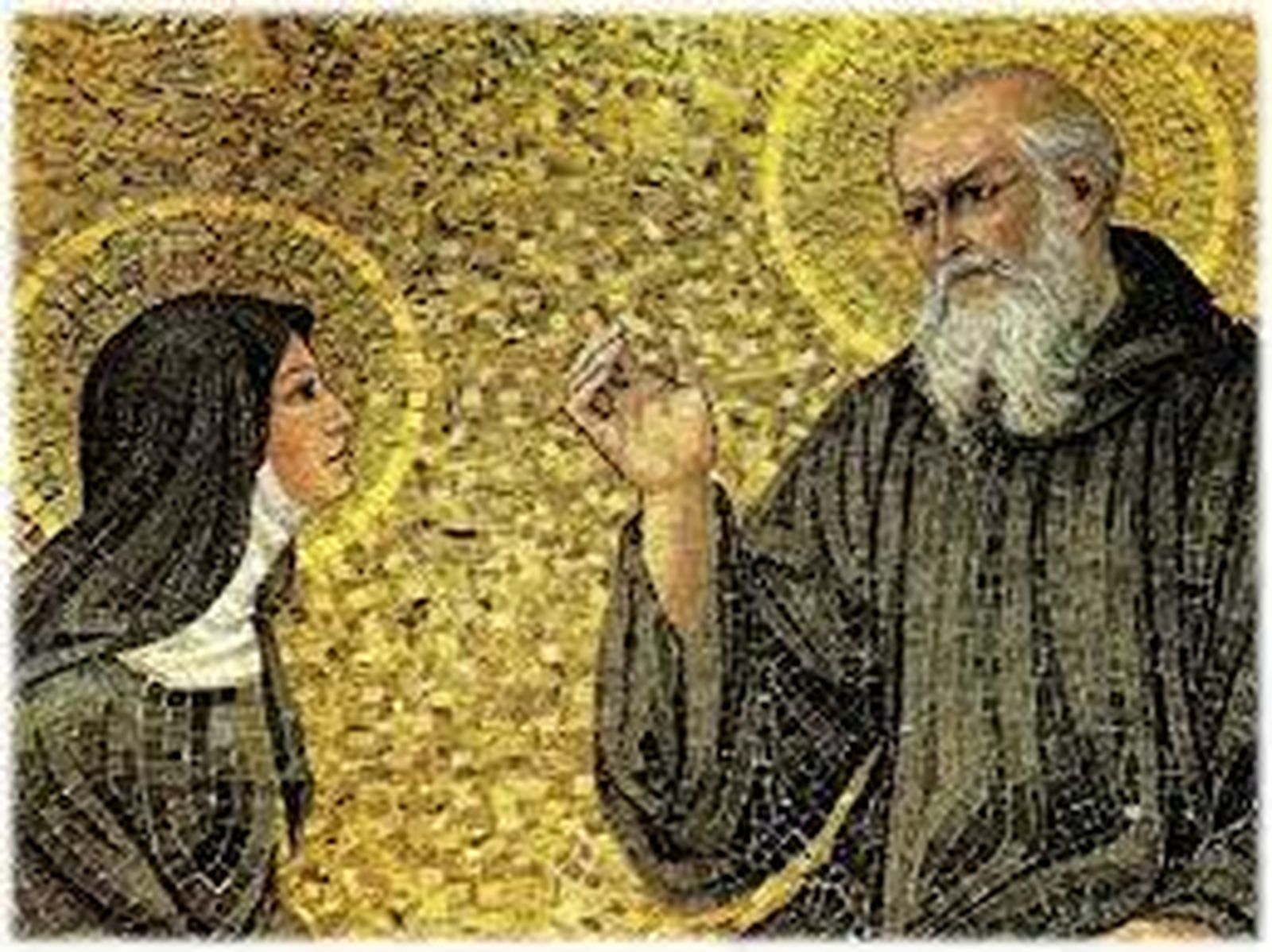 San  Benito y Santa Escolástica