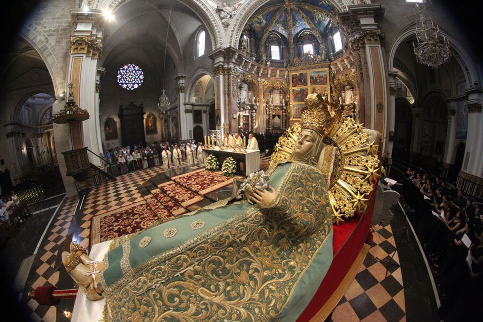 “Lo passament de la Mare de Deu al palau celestial”