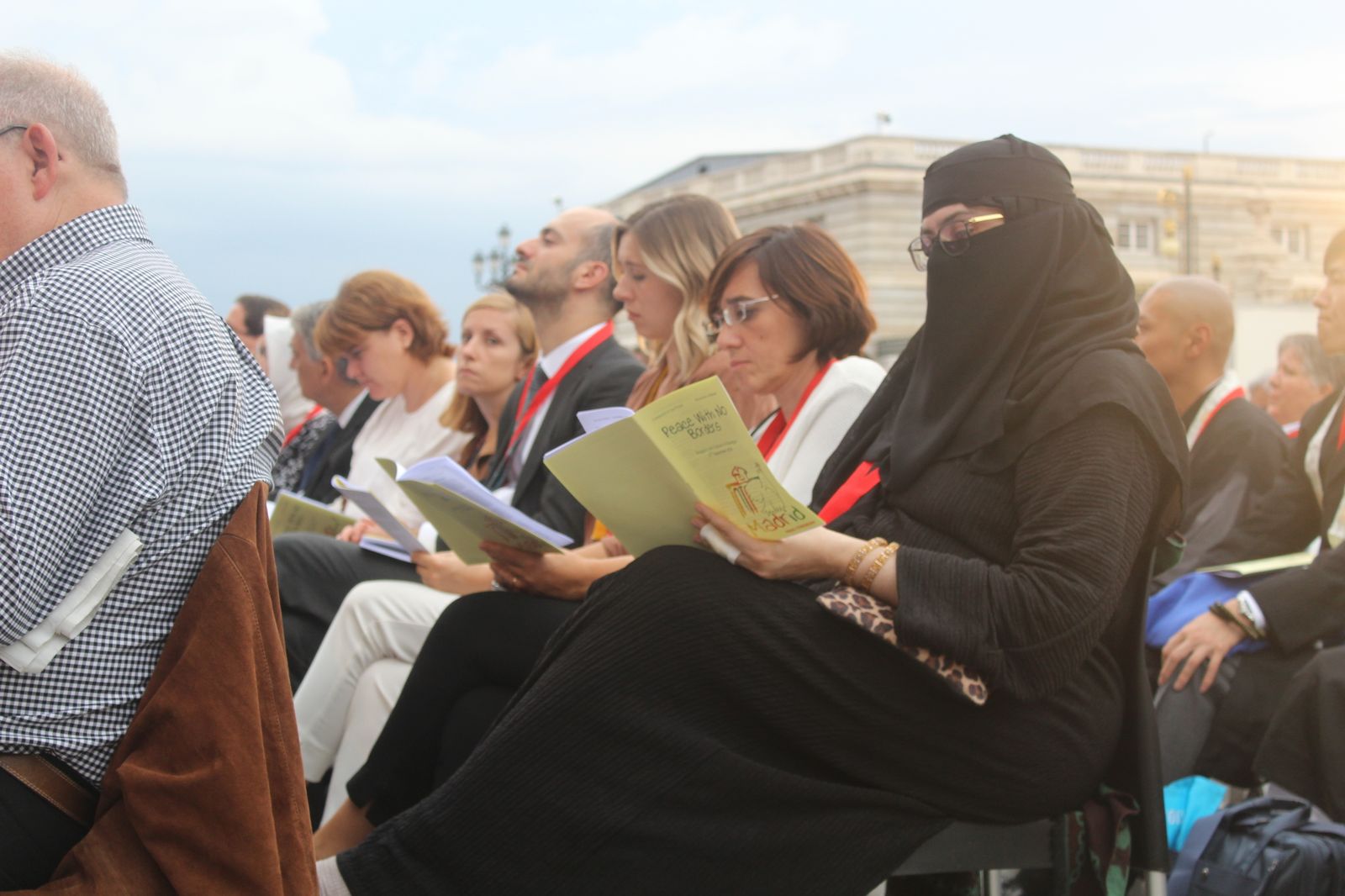 Una de las asistentes