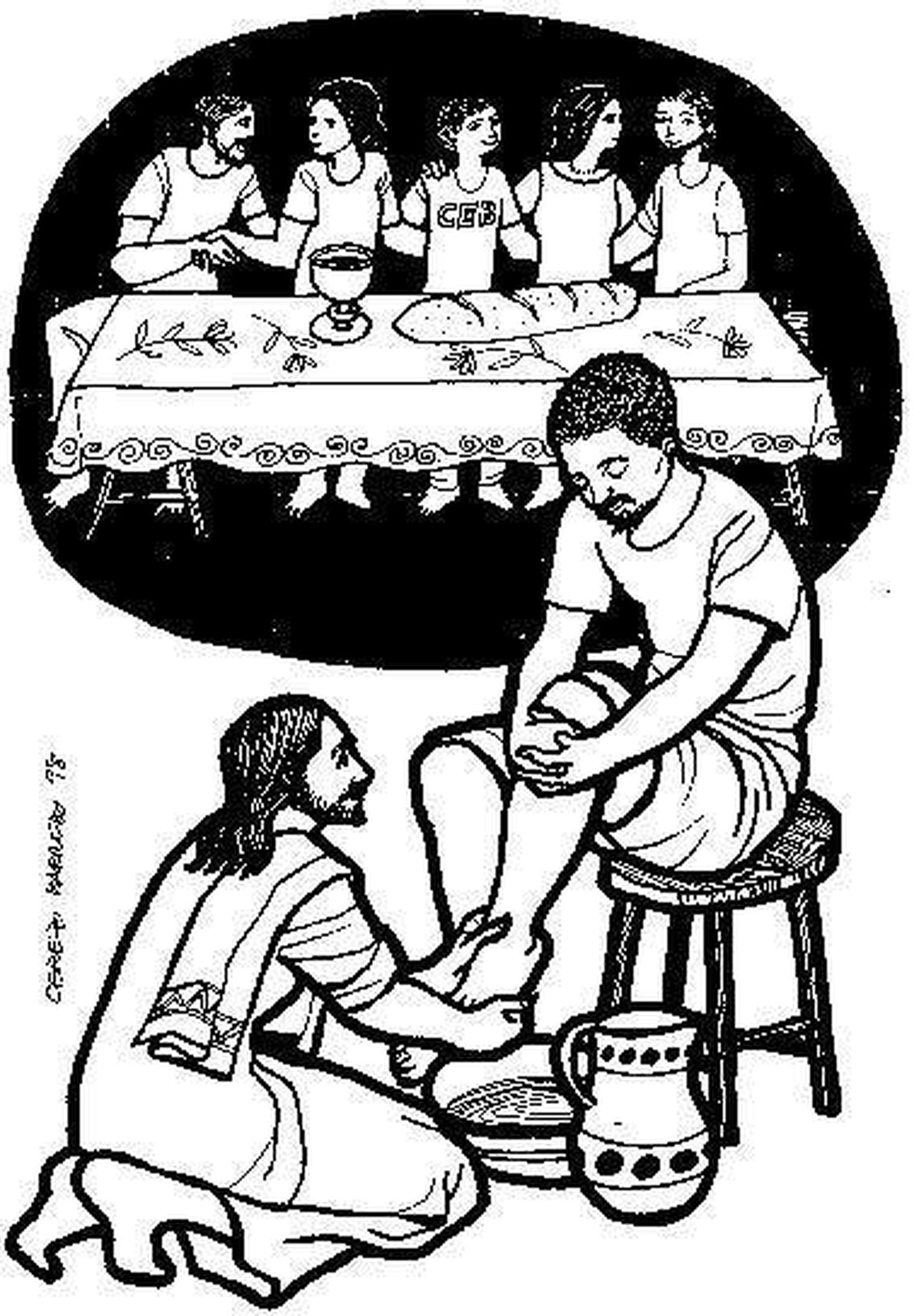 Jesus sirve al hombre, pero no es sirviente del hombre