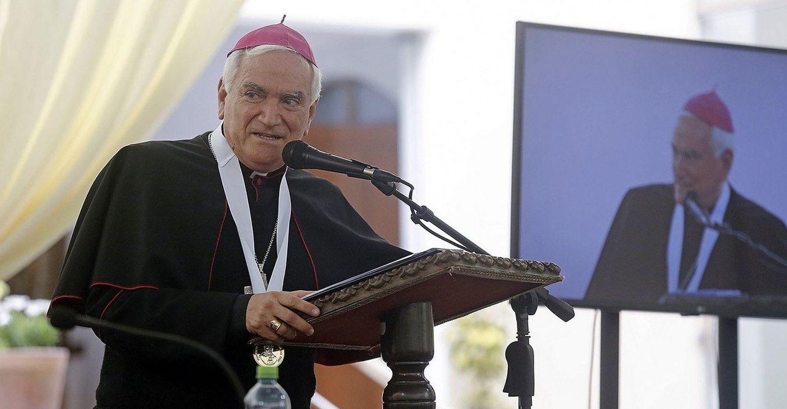 El exnuncio en Perú, Nicola Girasoli