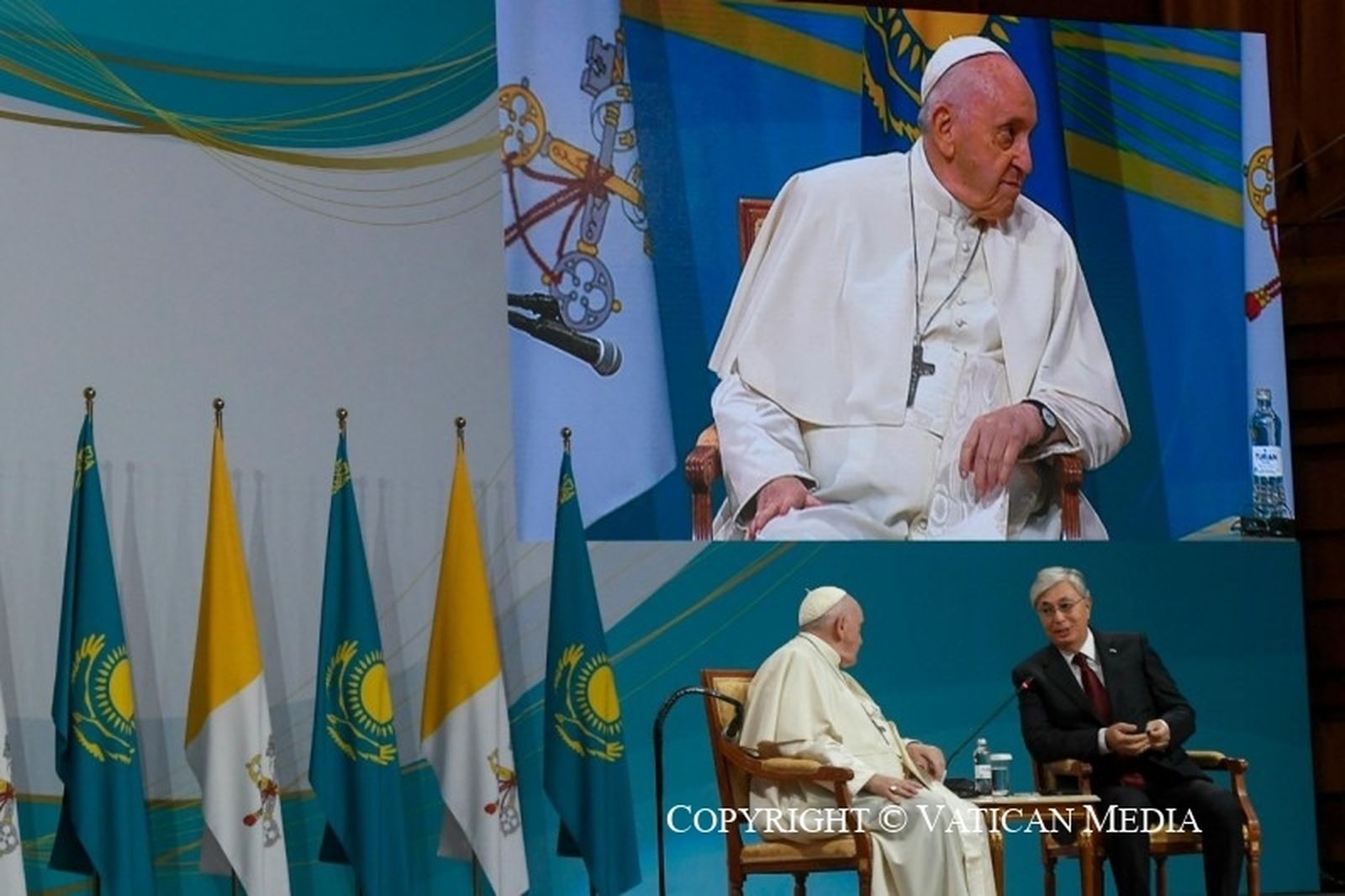 Primera jornada del Papa en Kazajistán