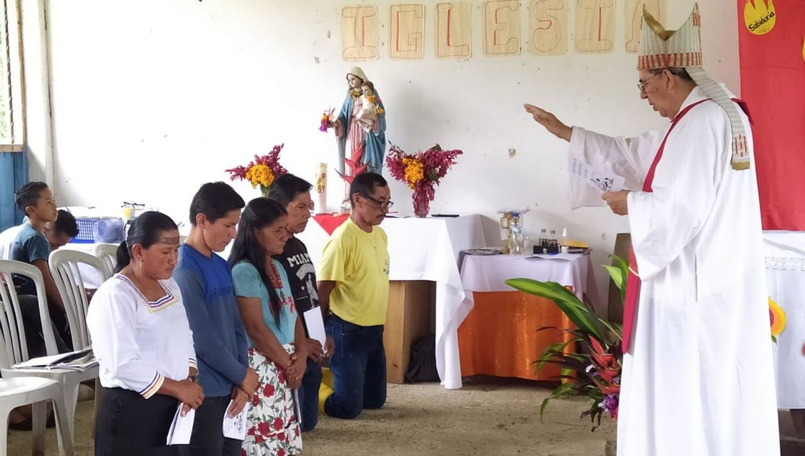 Bendición en la Amazonía