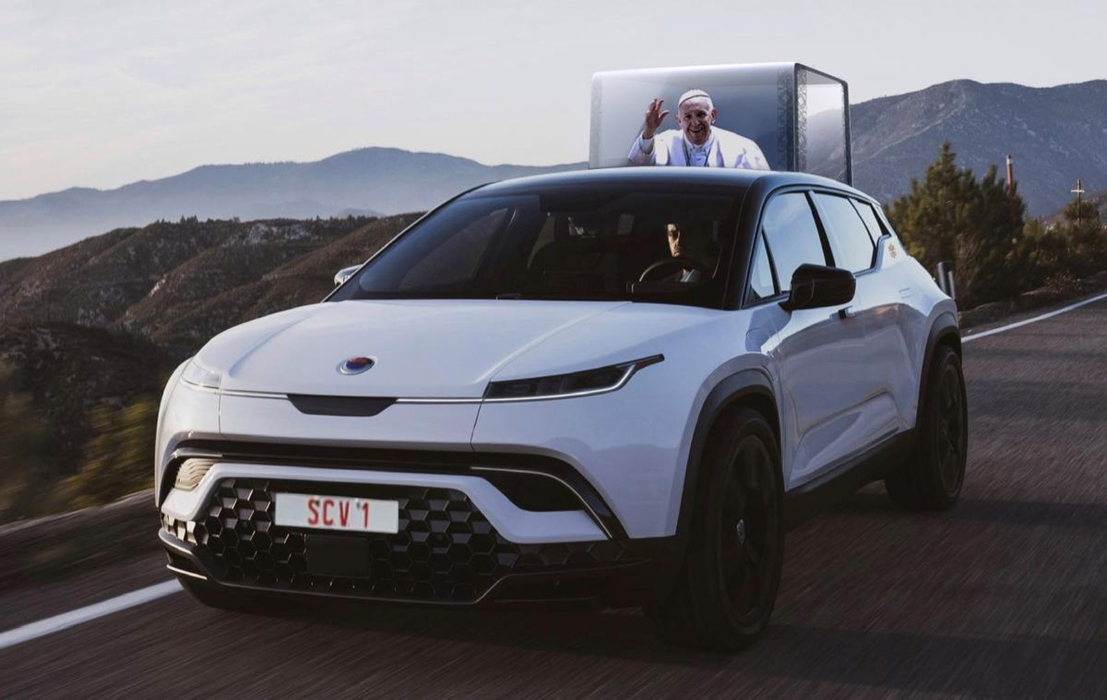 Así será el nuevo papamóvil