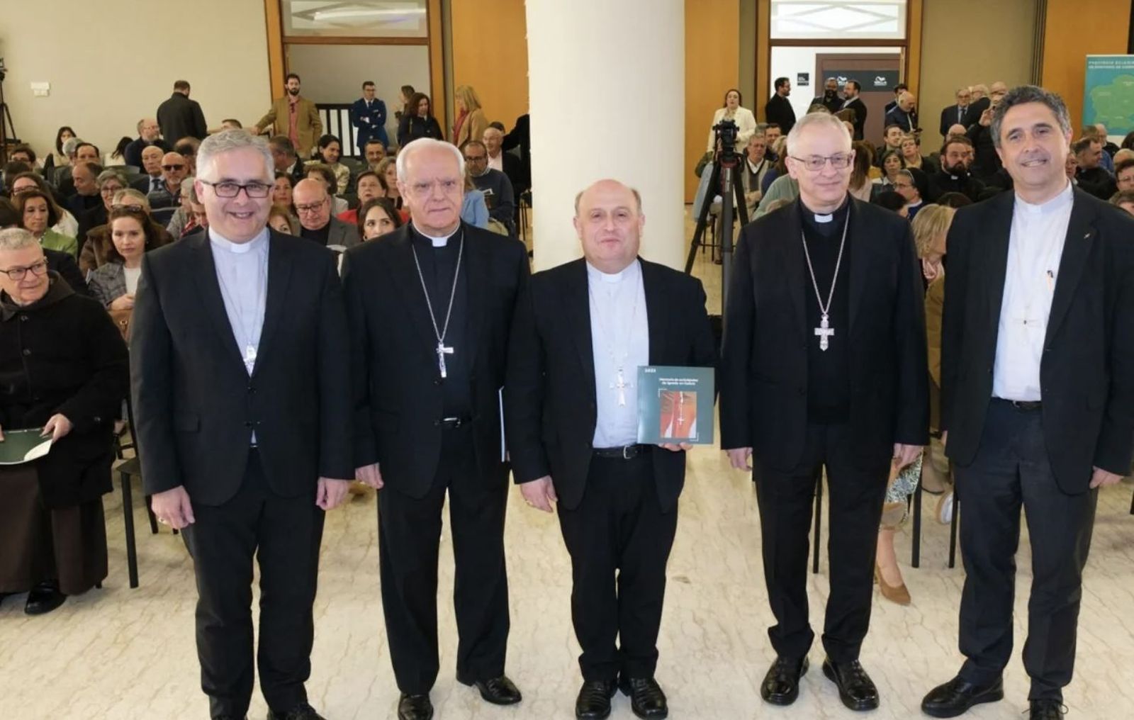 Los obispos gallegos, con Prevost