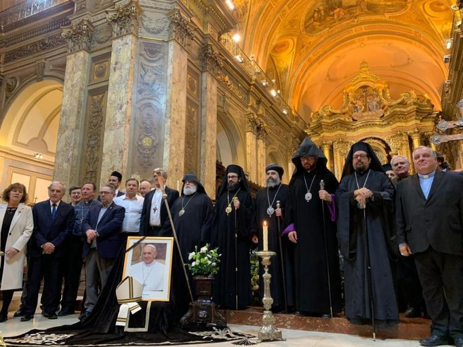 Tributo a Francisco en la catedral de Buenos Aires