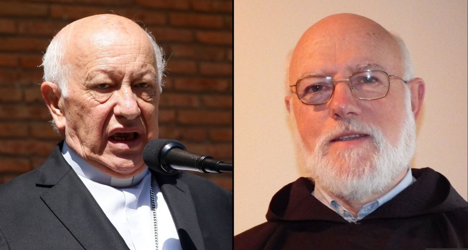 Cardenal Ezzati y monseñor Aós