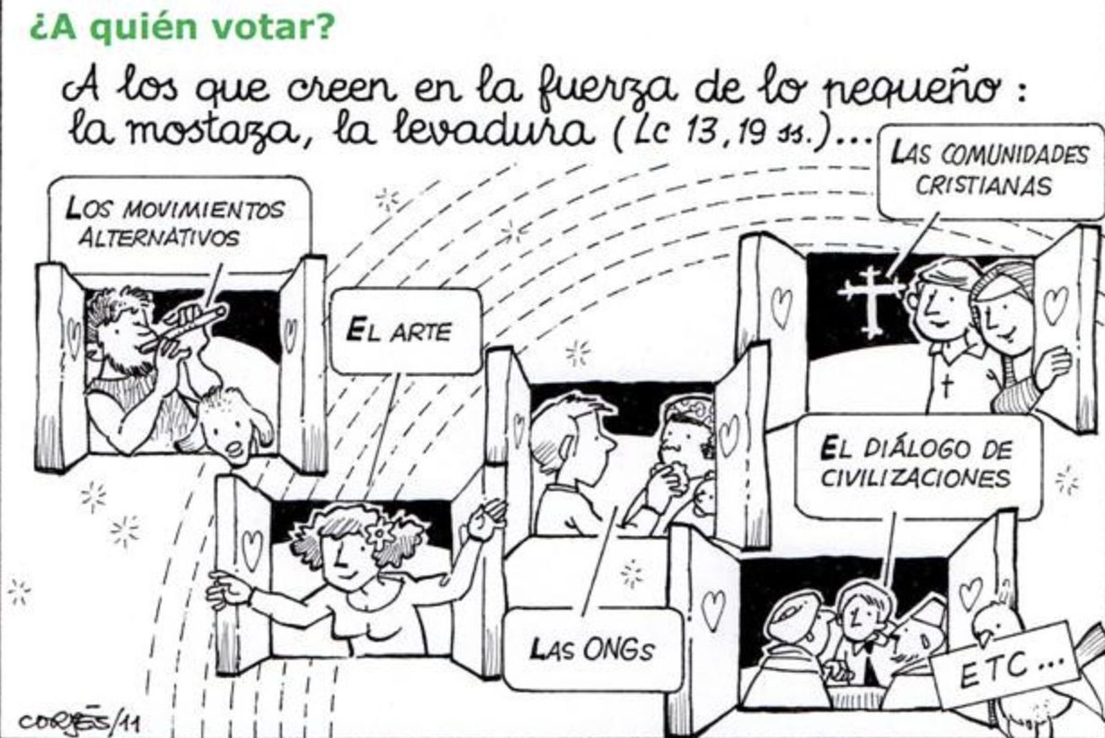¿A quién votar?