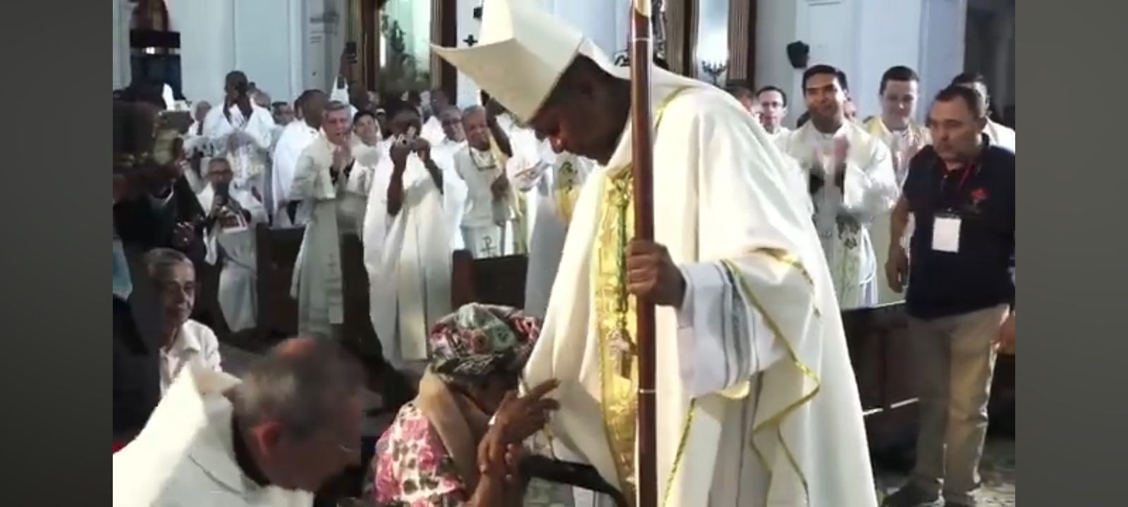 Doña María Jerónima y su hijo