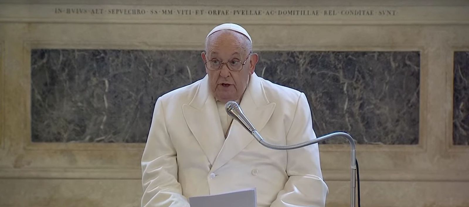 El Papa, a los artistas