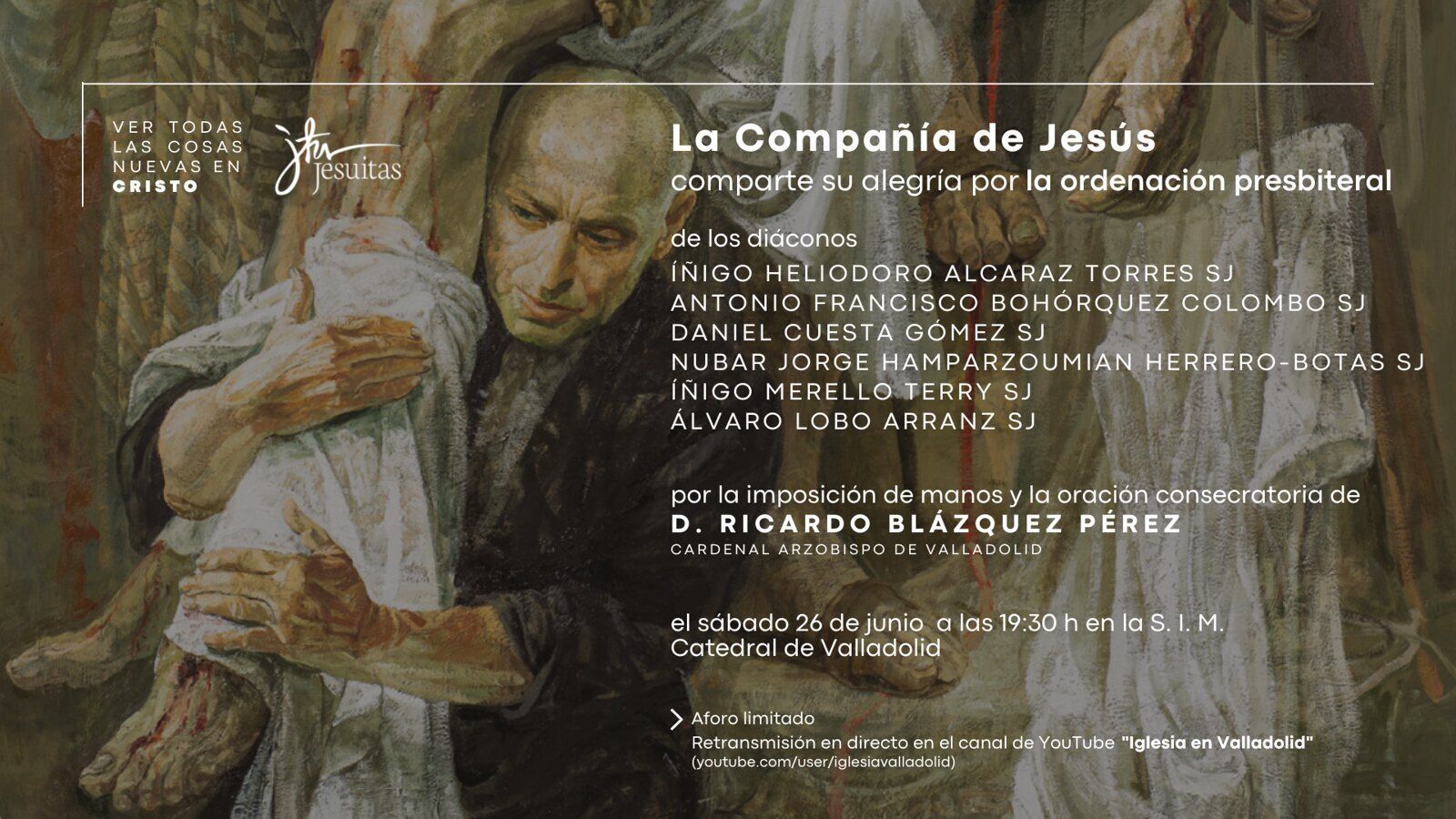 Ordenaciones presbiterales en la Compañía de Jesús