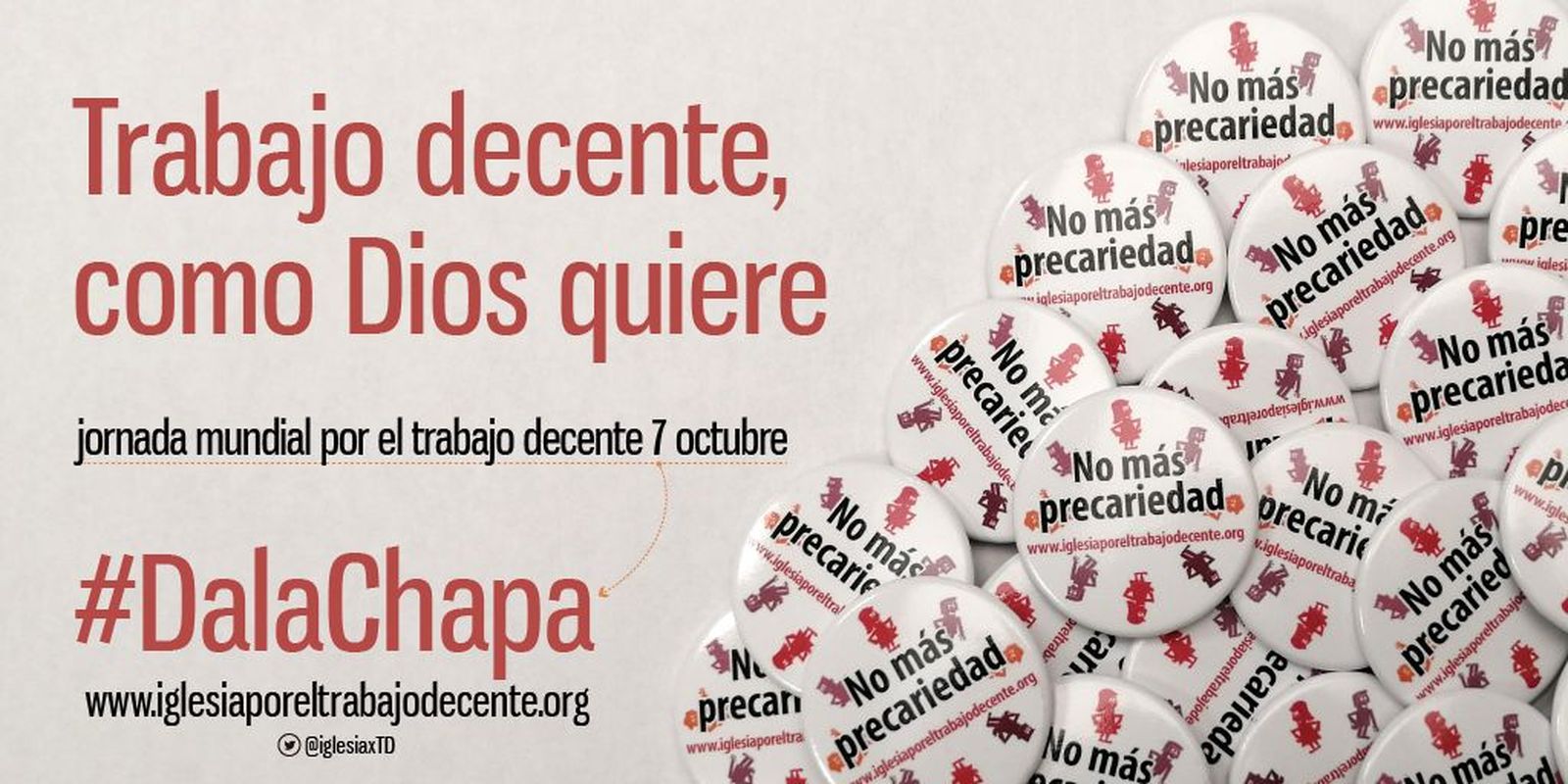 Trabajo Decente, como Dios quiere