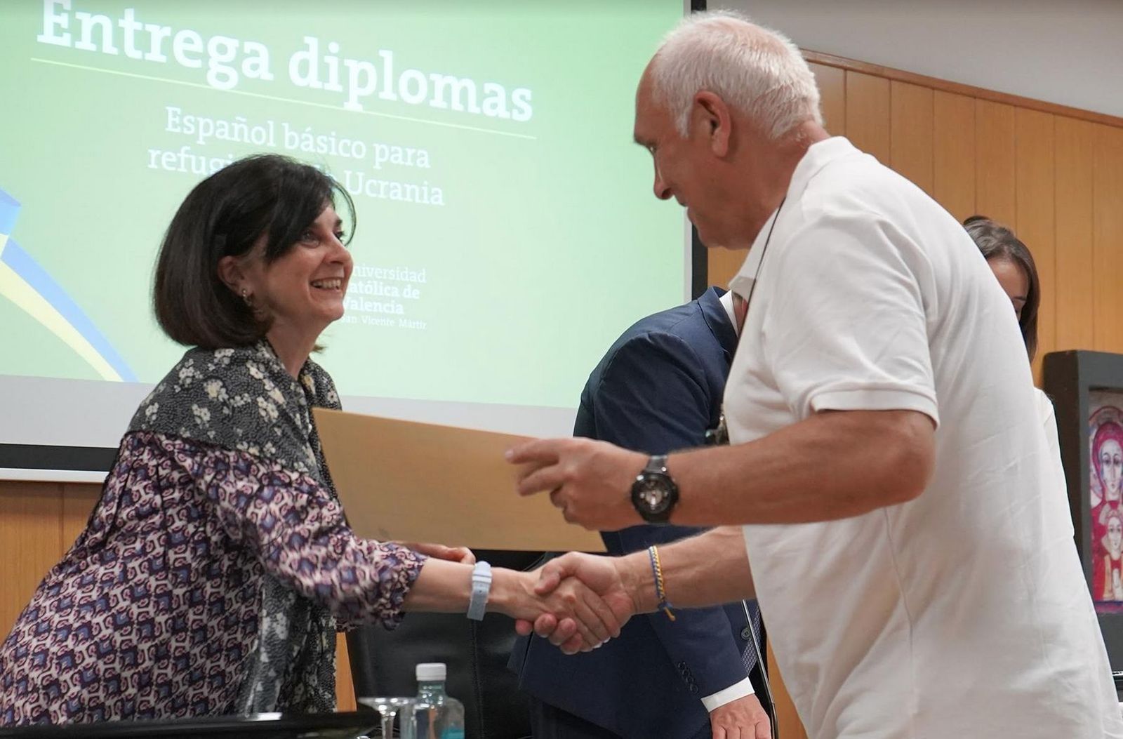 Entrega de diplomas UCV