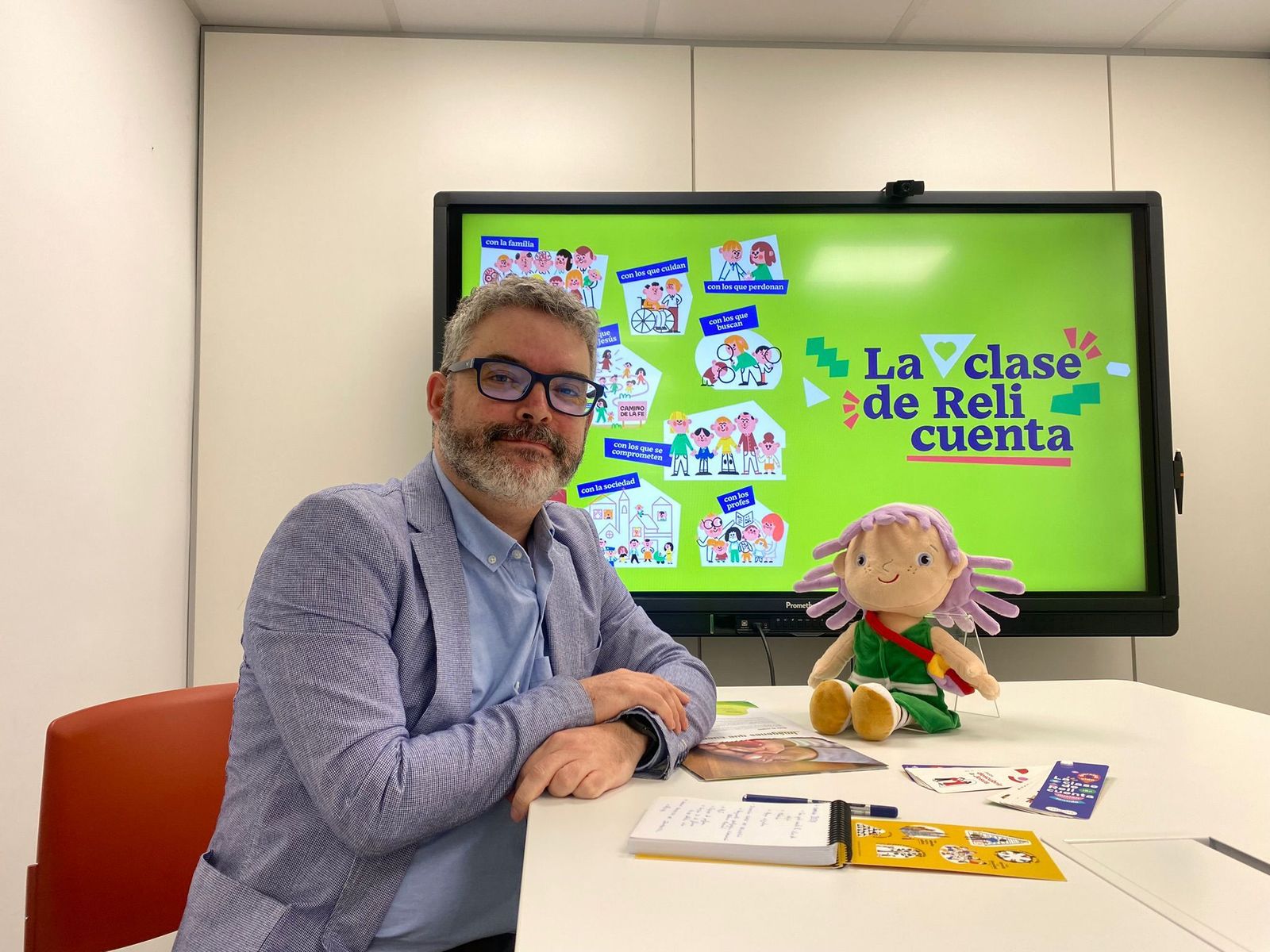 Antonio Fernández, de la Fundación Edelvives