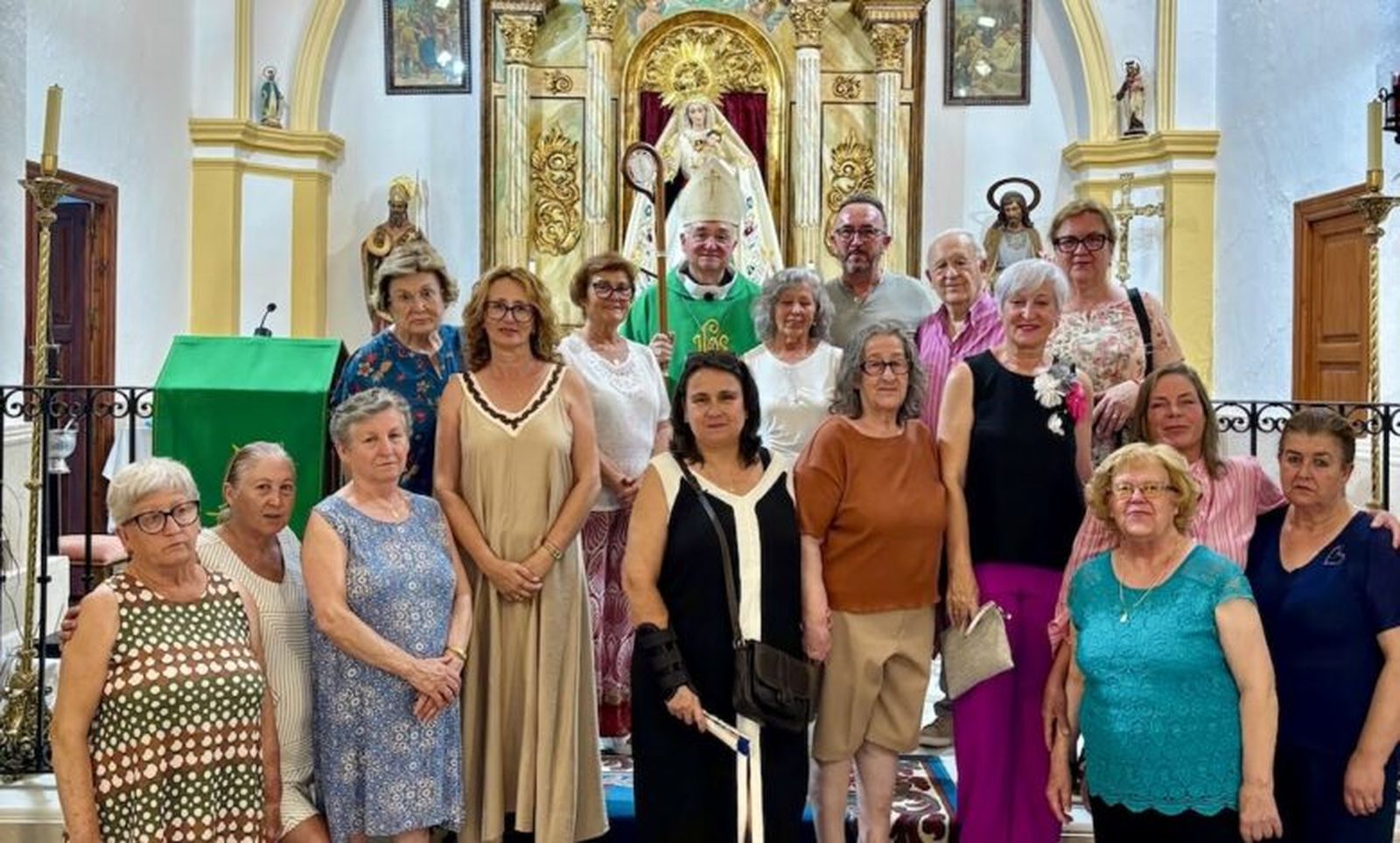 El obispo de Almeria visita Bédar