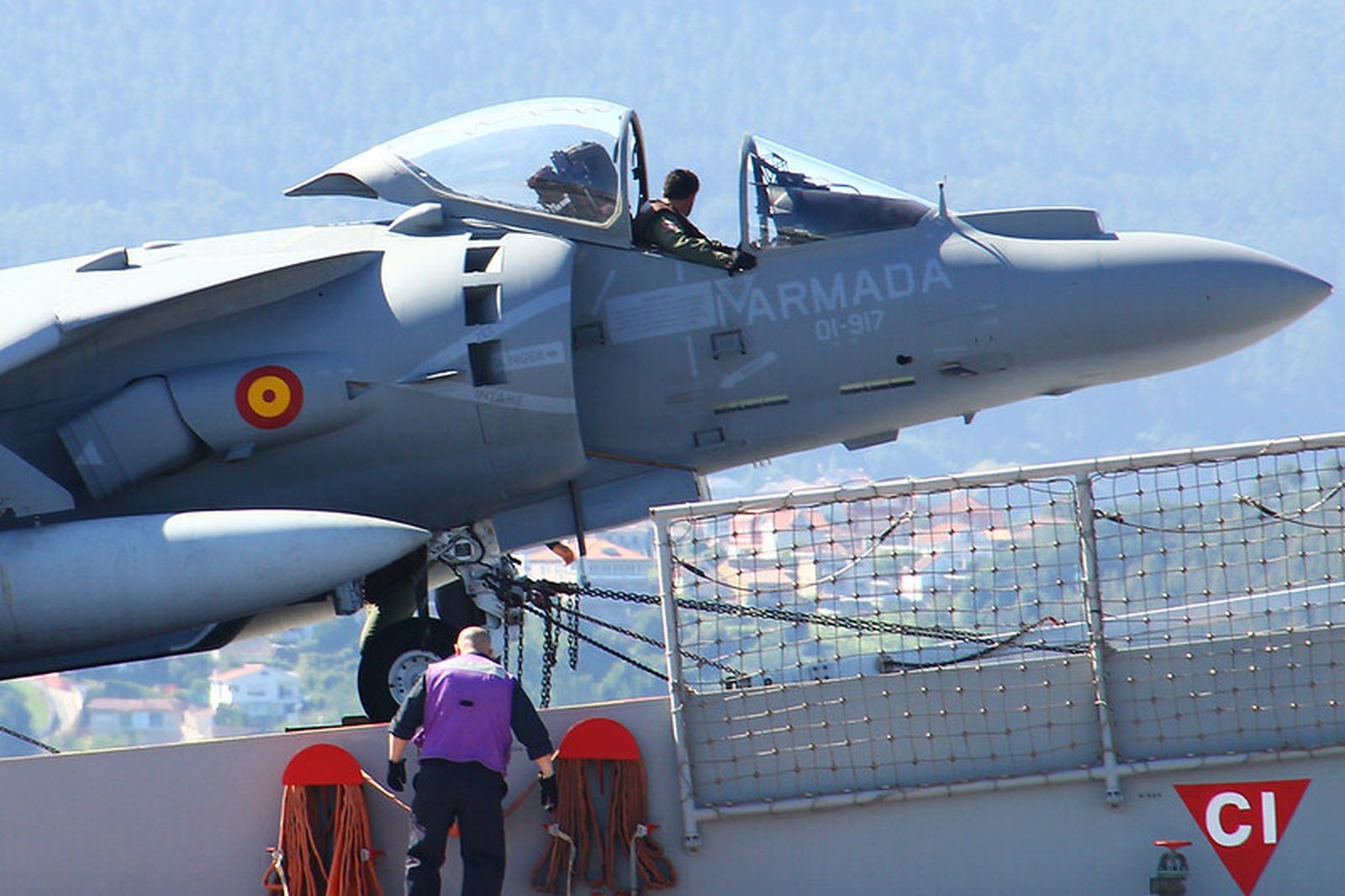 Harrier II de la Armada Española