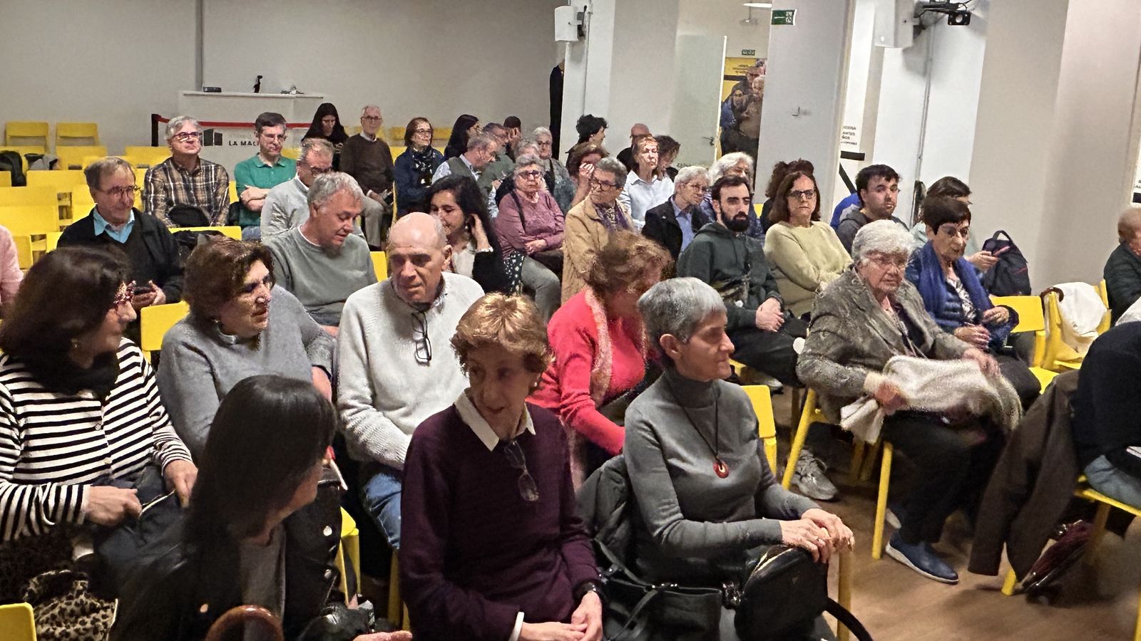 Público asistente a la presentación