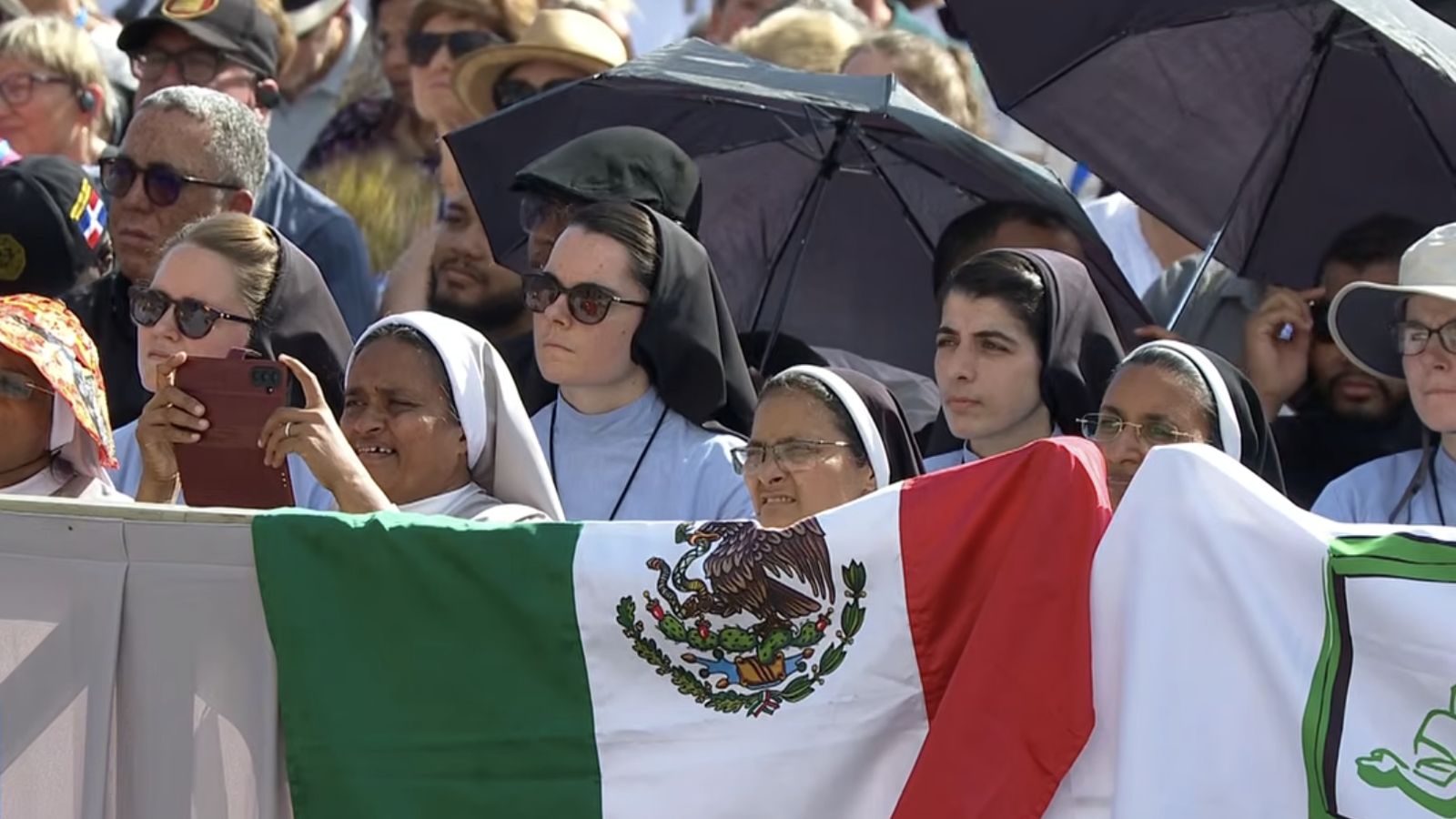 Religiosas en la audiencia general del Papa