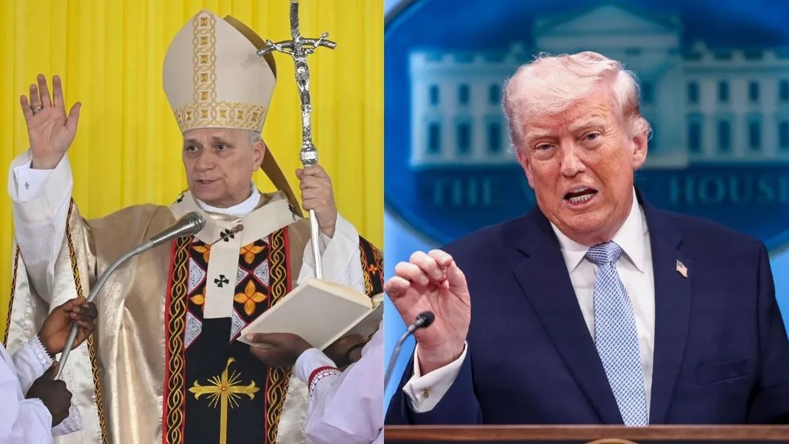 Donald Trump conta el Papa