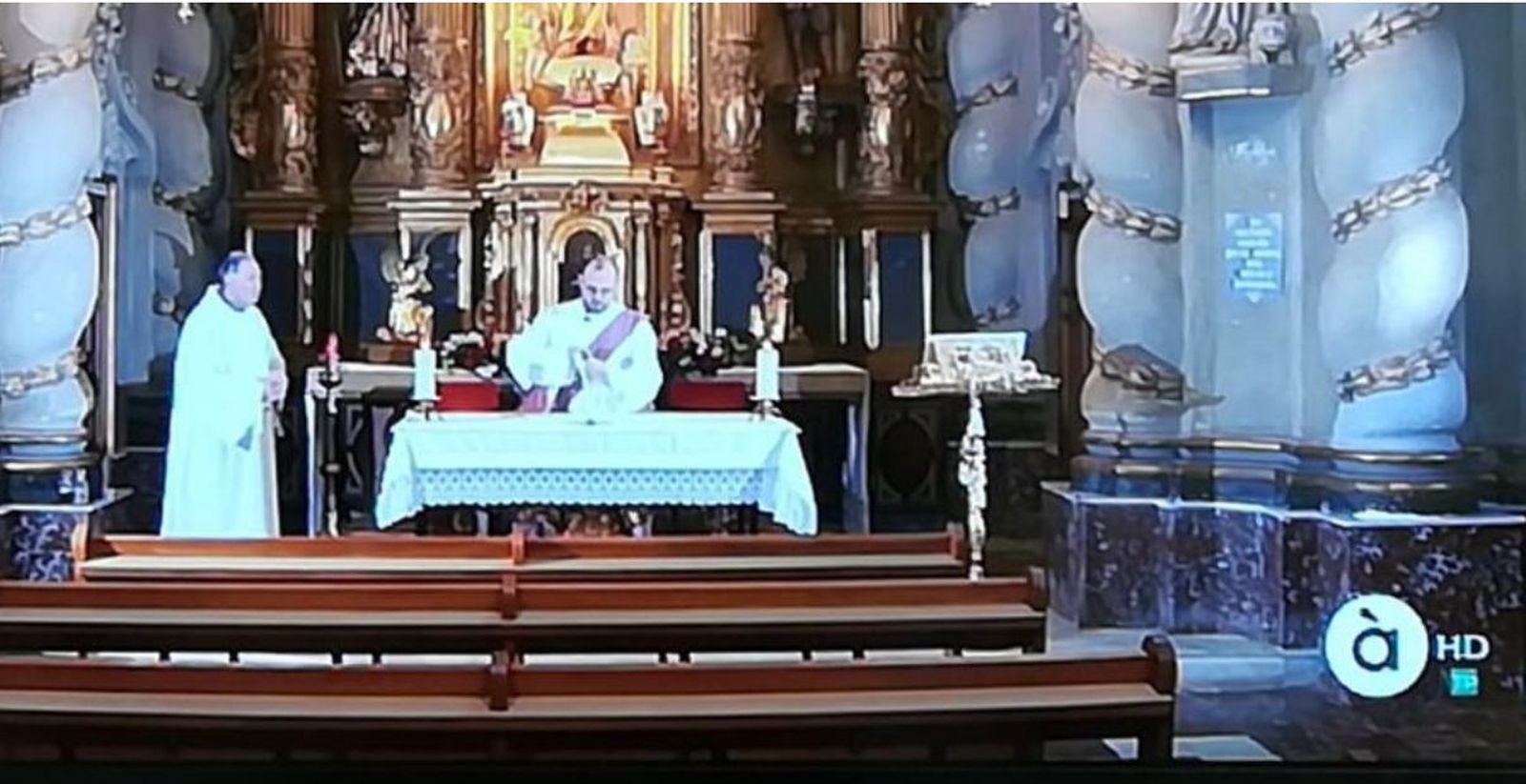 Misa en el canal A punt