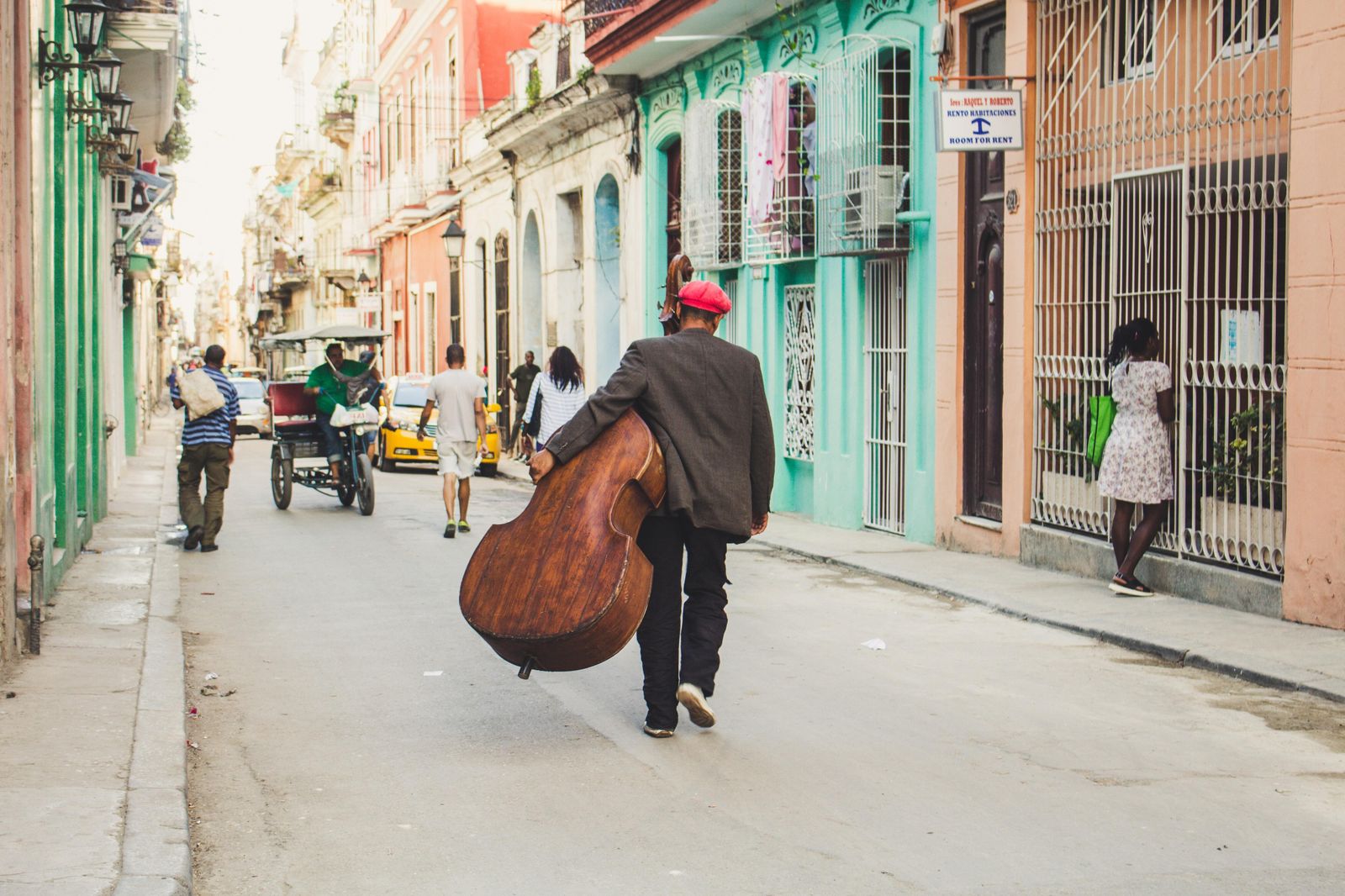 Una calle de La Habana