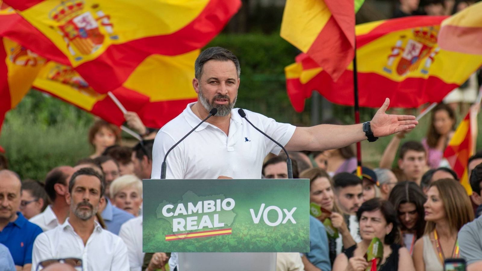 Santiago Abascal, presidente de Vox