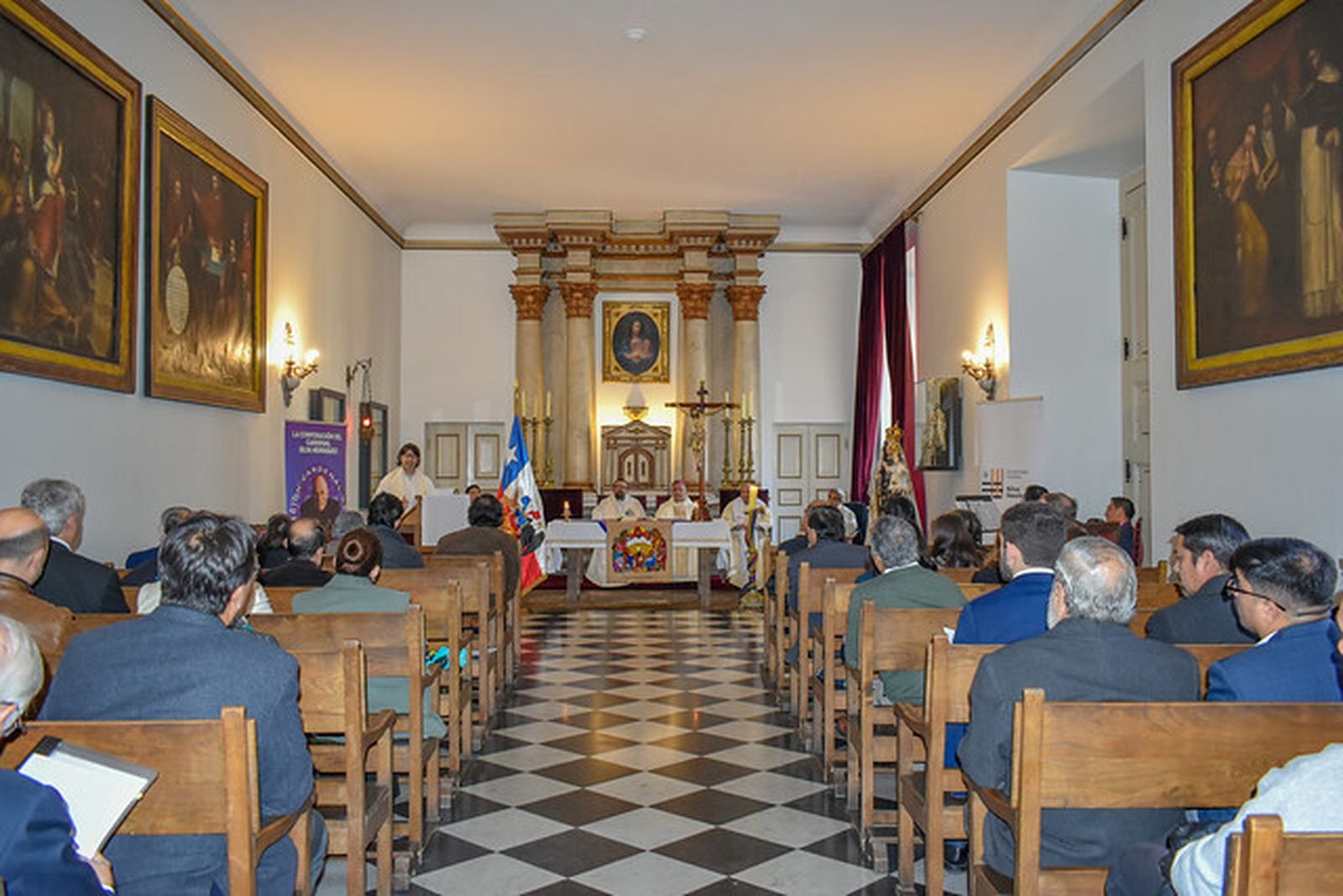 Misa en La Moneda en homenaje al Cardenal Raúl Silva Henríquez