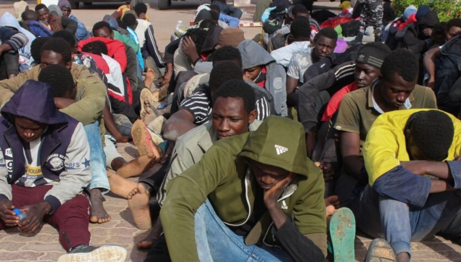 Refugiados retenidos