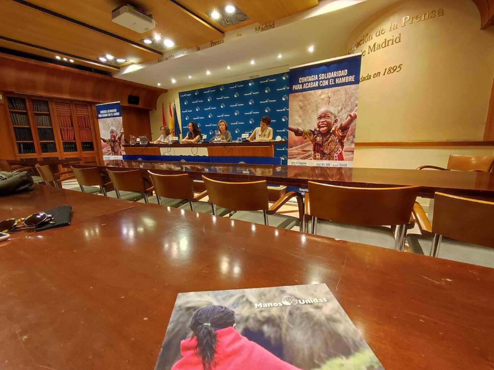 Rueda de prensa de Manos Unidas