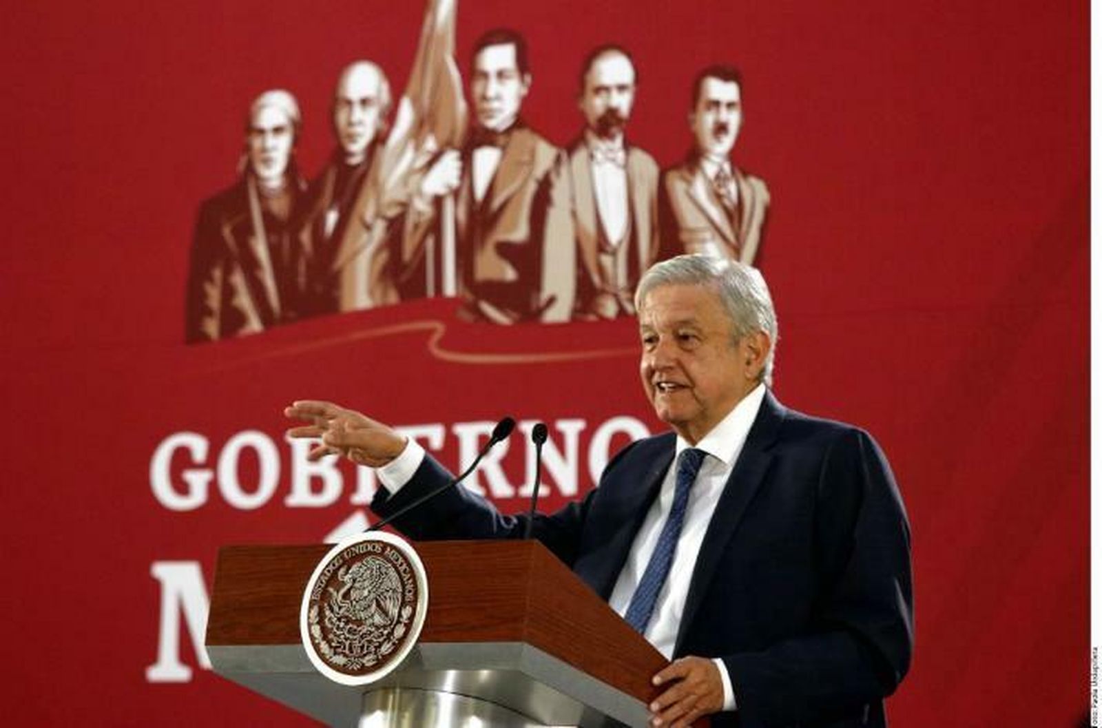 Andrés Manuel López Obrador, presidente de México