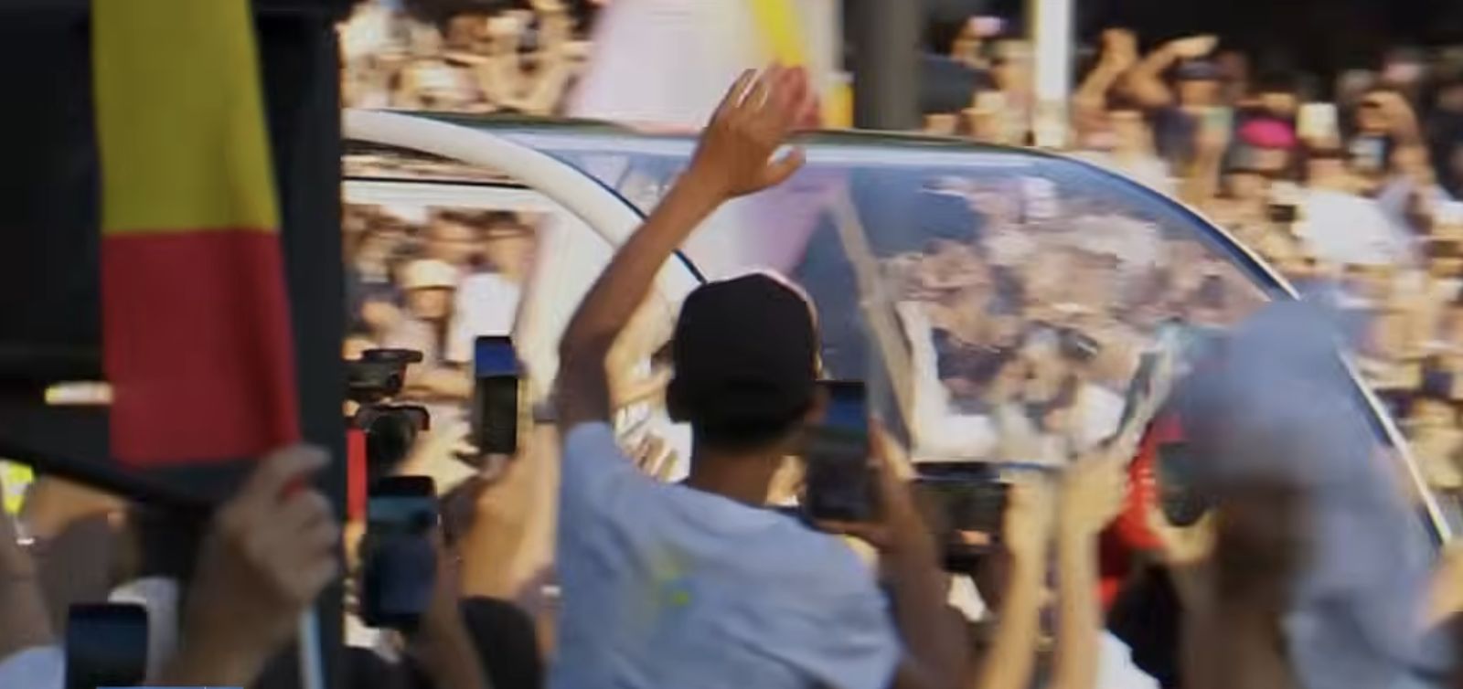 MIles de jóvenes, con el Papa