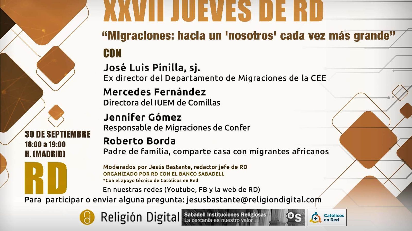 Las migraciones, eje de los 'XVIII Jueves de RD'