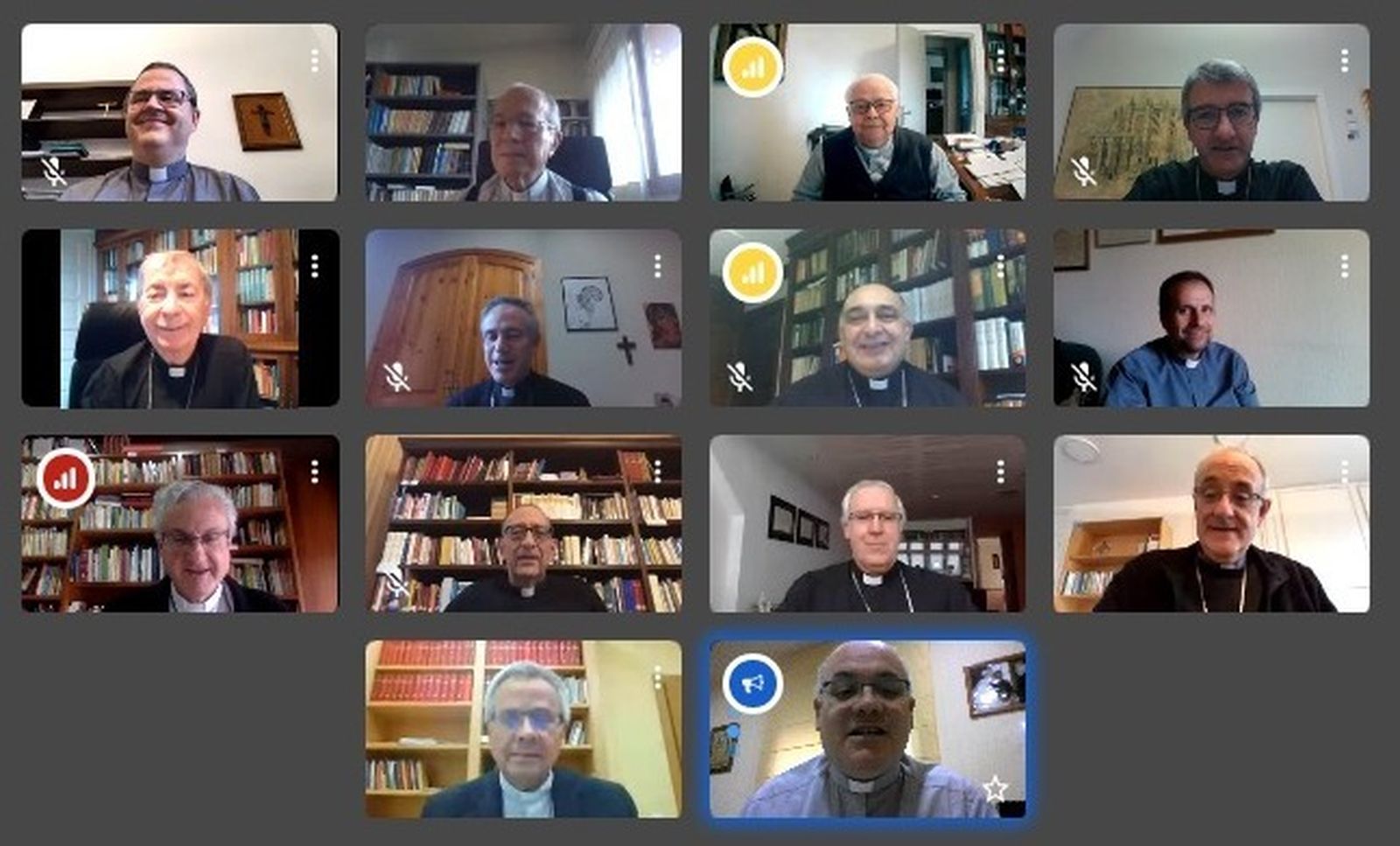 Los obispos catalanes, en reunión telemática