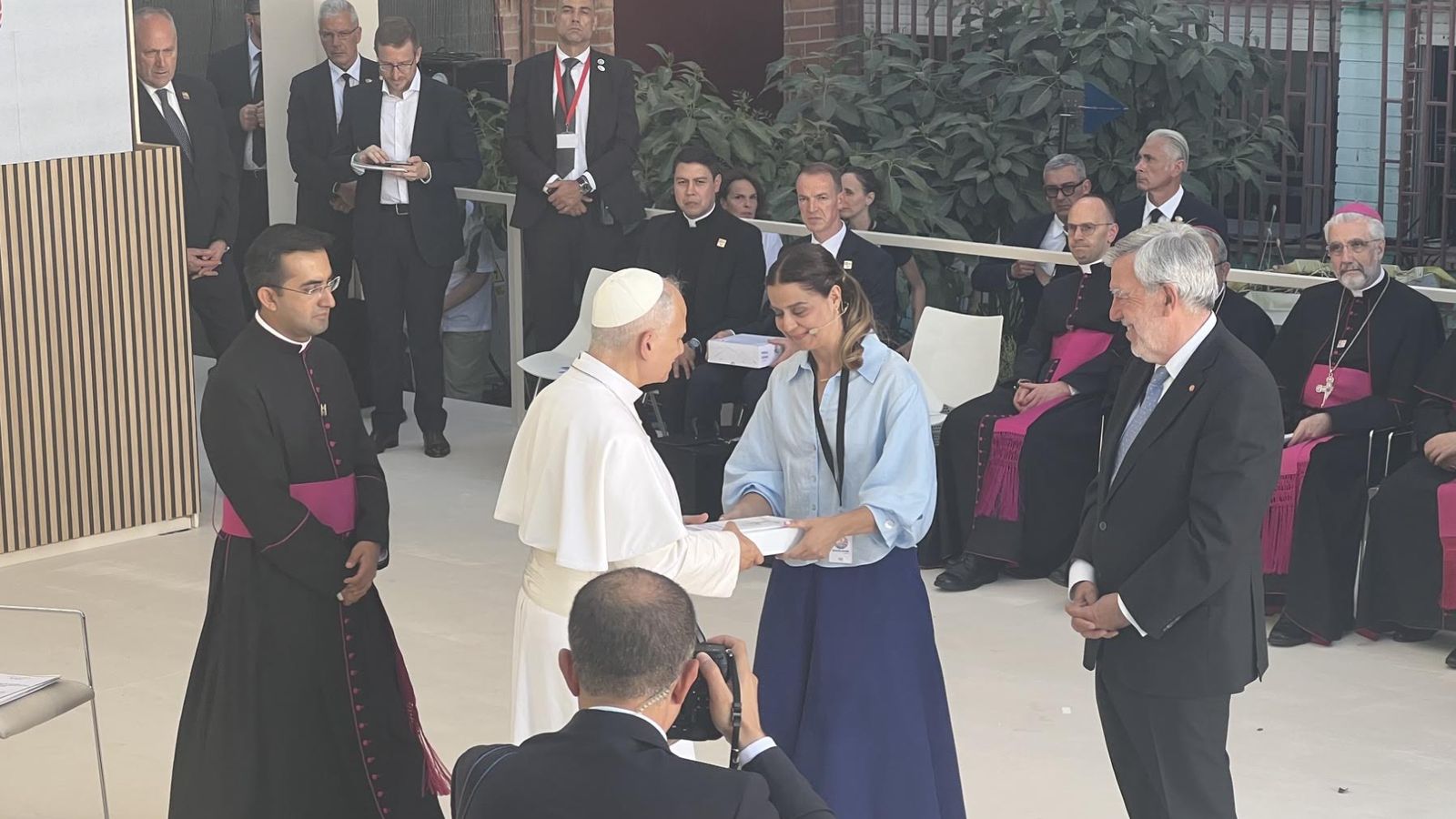 El Papa en Cedia