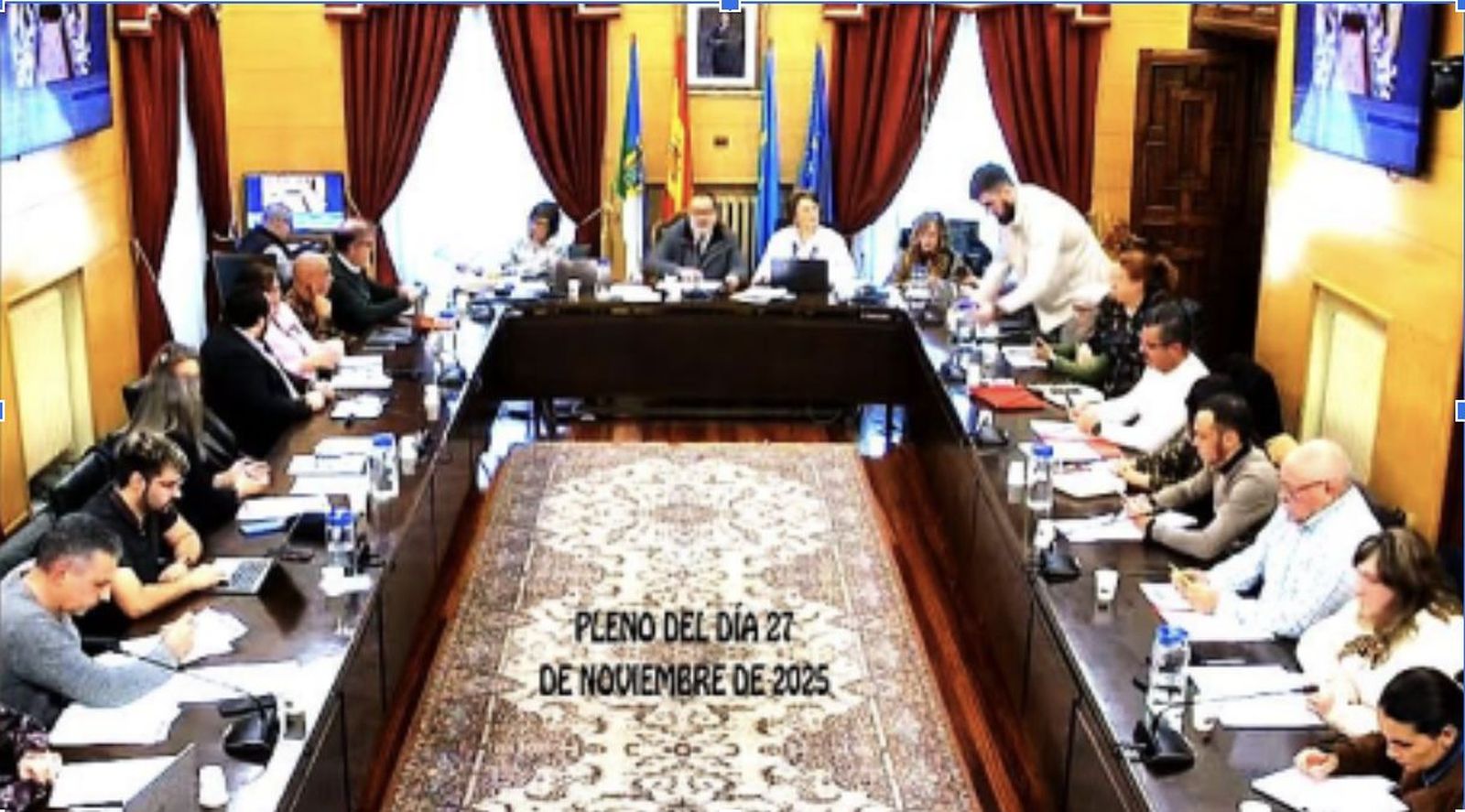 Pleno del ayuntamiento de Langreo
