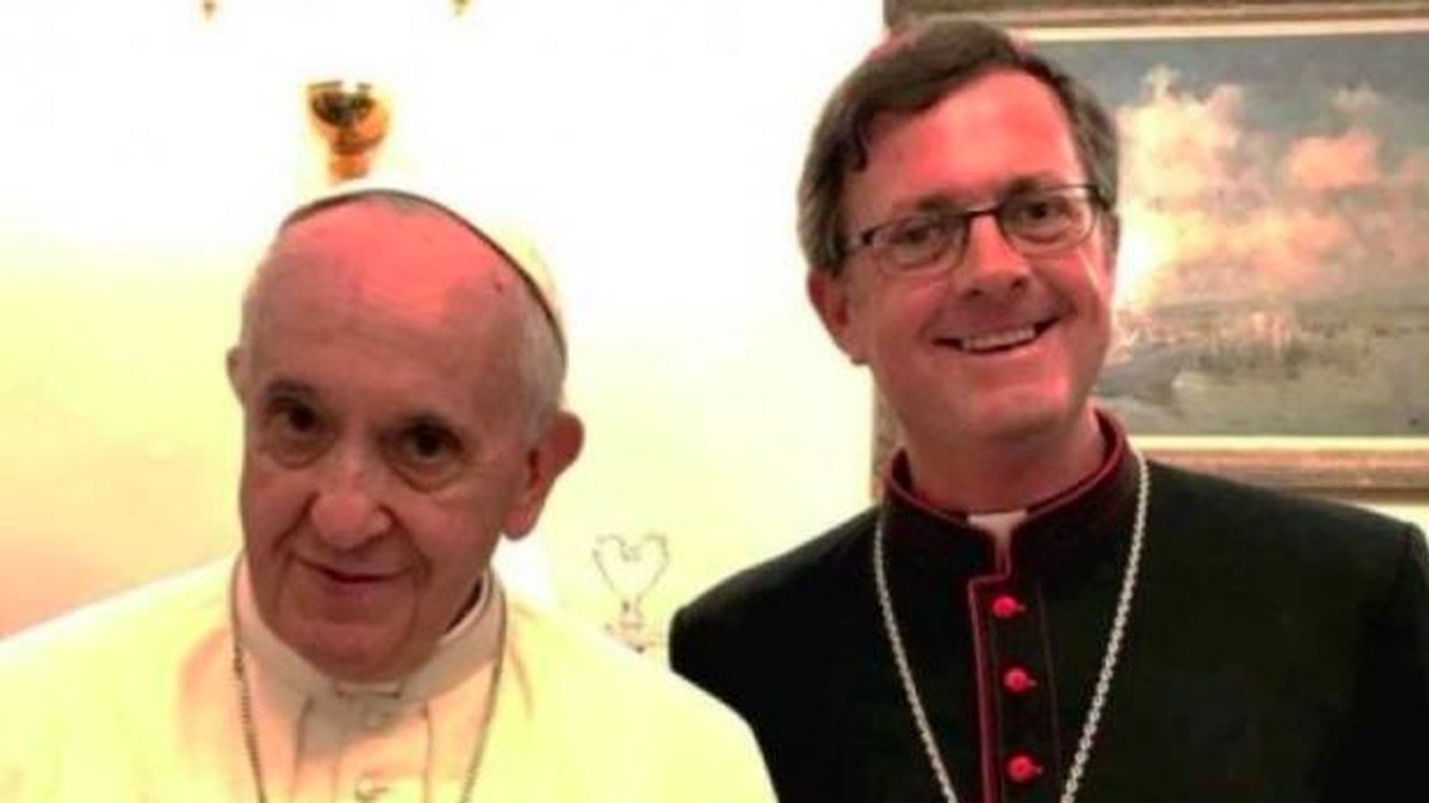 Jorge García Cuervas, con Francisco