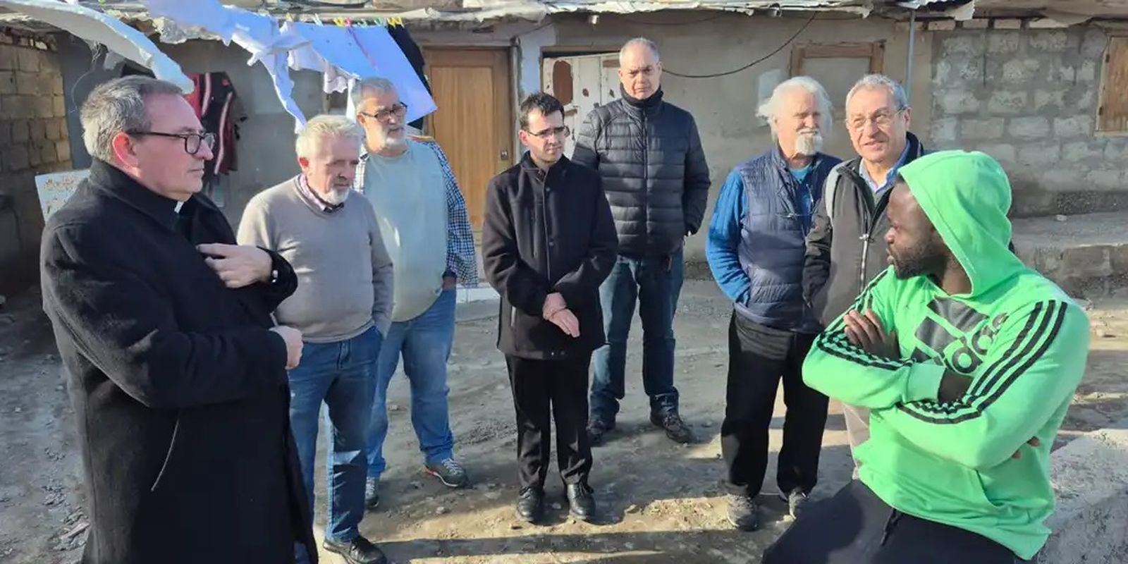 Pastoral del Trabajo y Pastoral de Migraciones visitan los asentamientos de Almería