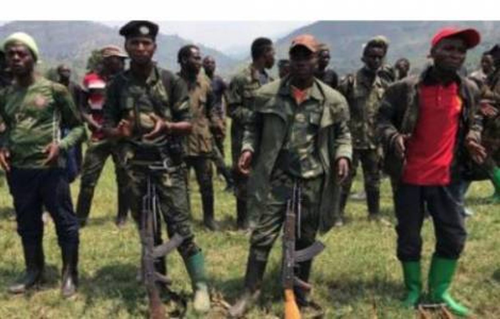 Grupos armados en en RDC