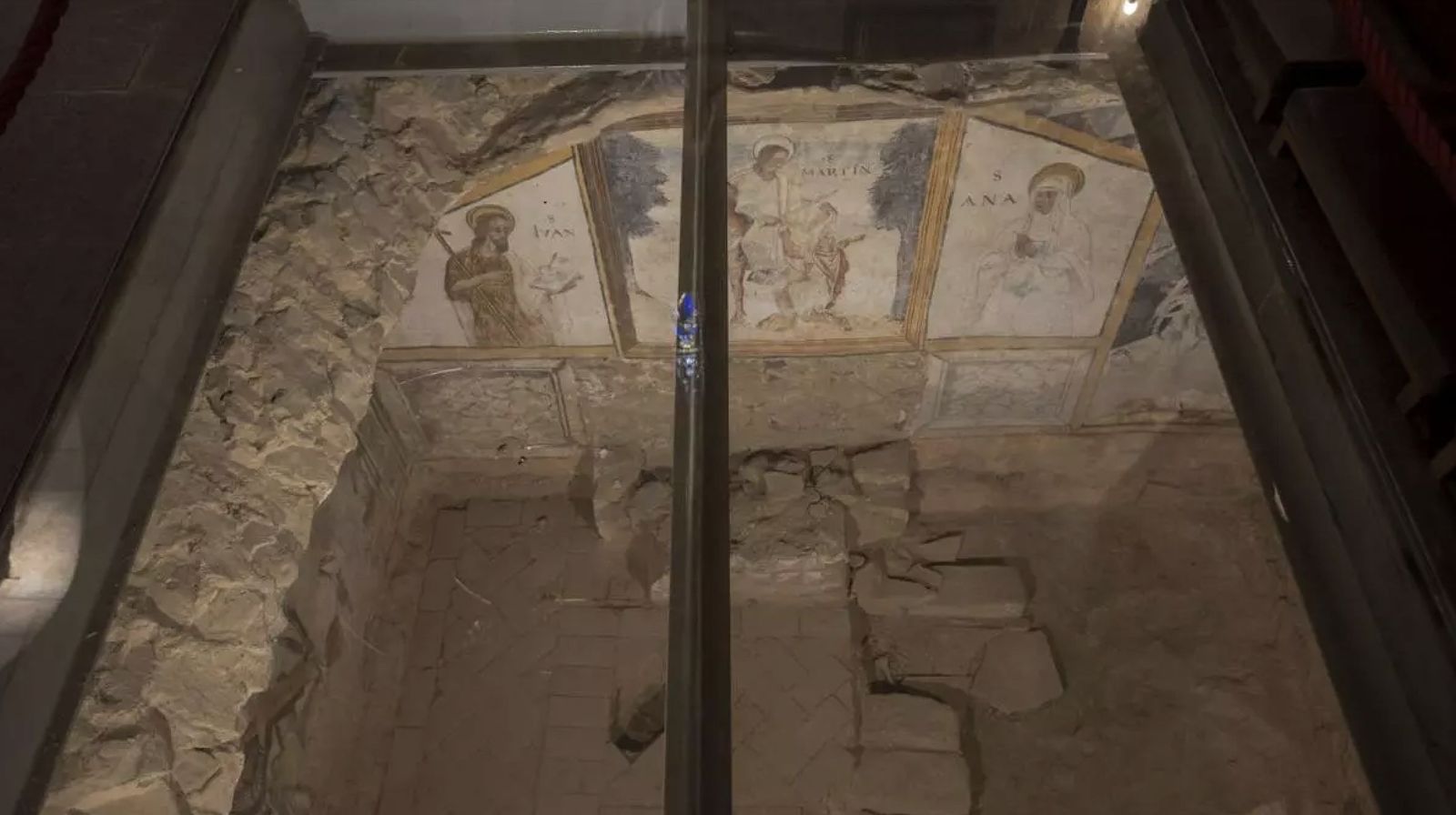 Cripta de la basílica de Santa Eulalia