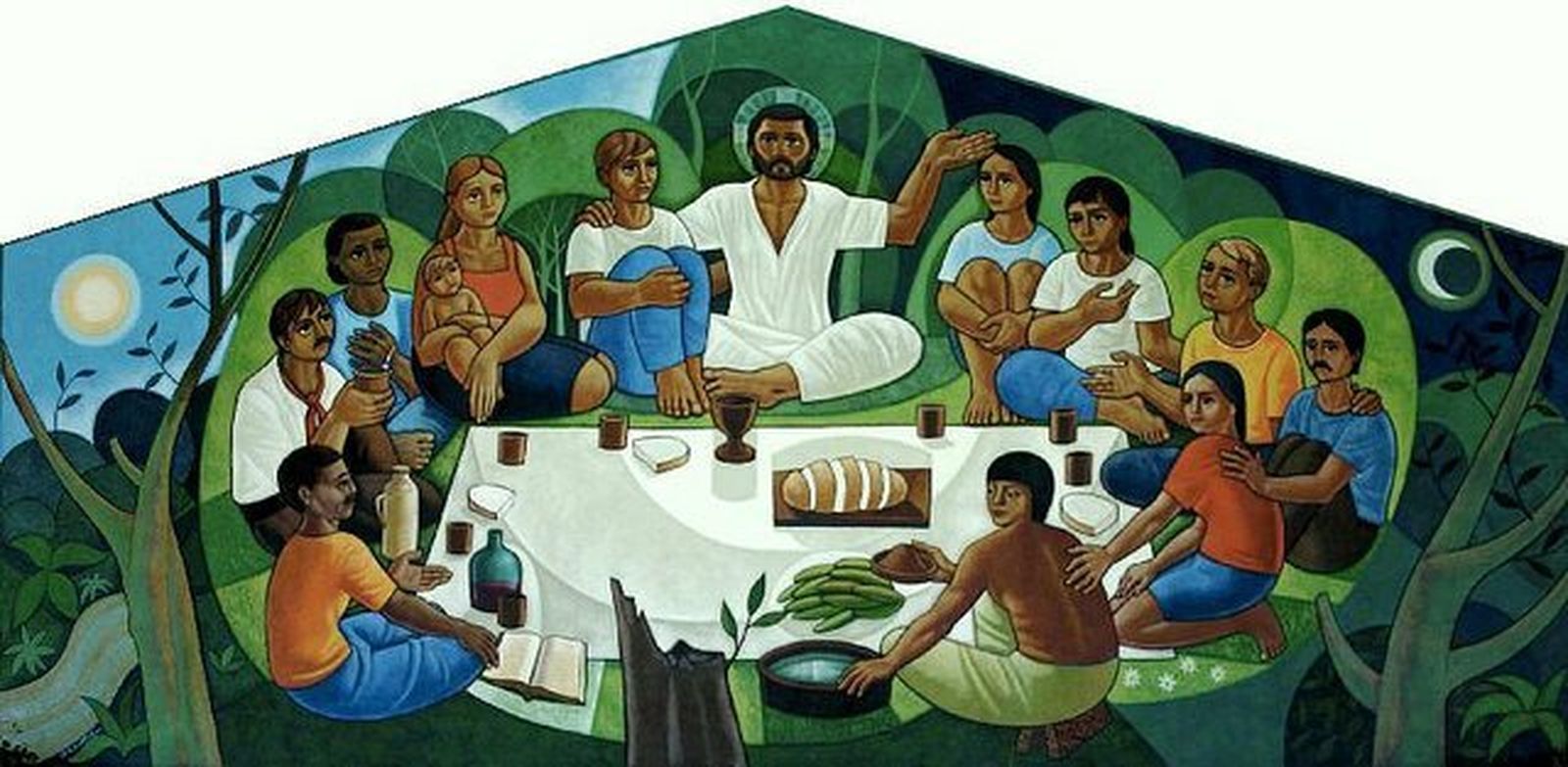 Cena de los pobres en el Reino